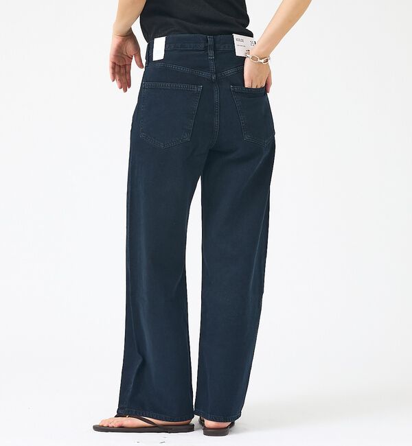 Rouge vif「【AGOLDE/エーゴールドイー】Low Curve Crop Jean (We」|デニム|