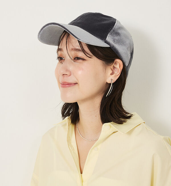 abahouse mavie「ベロア キャップ」|その他|