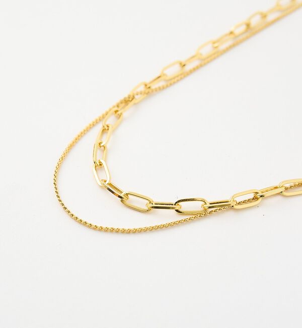 The Store by C' 「【SUNNY CORDS】【別注】Mirror w Chain Gold／グラス」|メガネ|