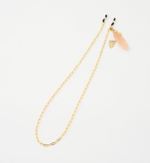 The Store by C' 「【SUNNY CORDS】【別注】Mirror w Feather Gold／グ」|メガネ|