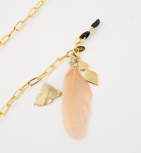 The Store by C' 「【SUNNY CORDS】【別注】Mirror w Feather Gold／グ」|メガネ|
