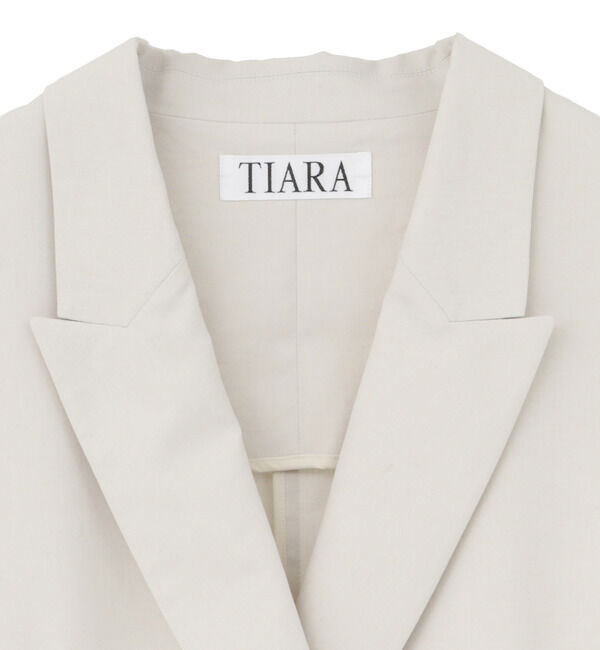 TIARA「ダブルテーラードジレ」|ベスト・ジレ|