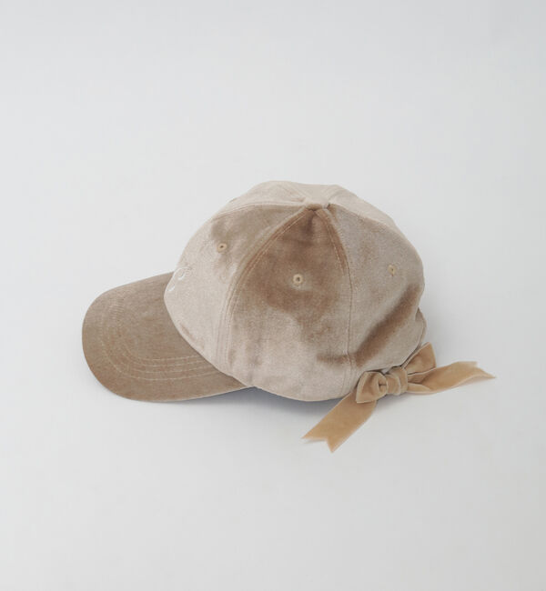 TIARA「【Bilitis dix-sept ans/ビリティス・ディセッタン】Bilitis Velour Cap」|キャップ・キャスケット|