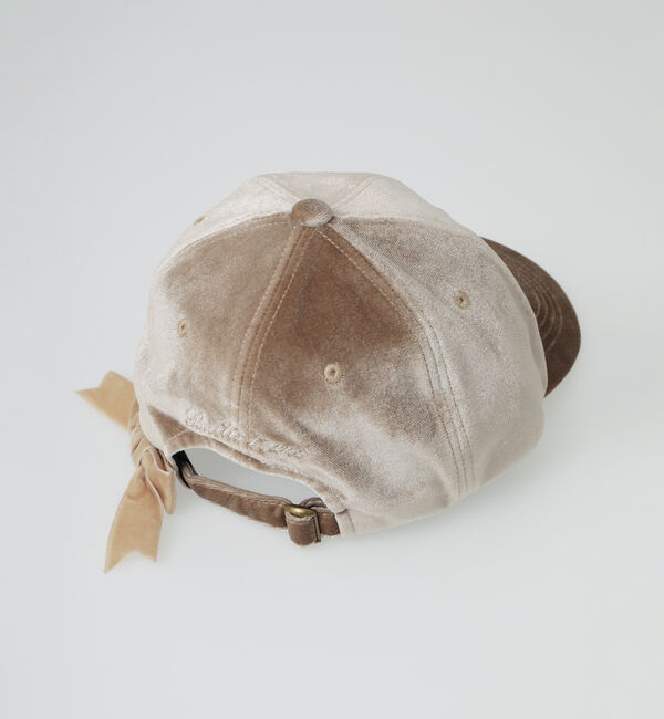 TIARA「【Bilitis dix-sept ans/ビリティス・ディセッタン】Bilitis Velour Cap」|キャップ・キャスケット|
