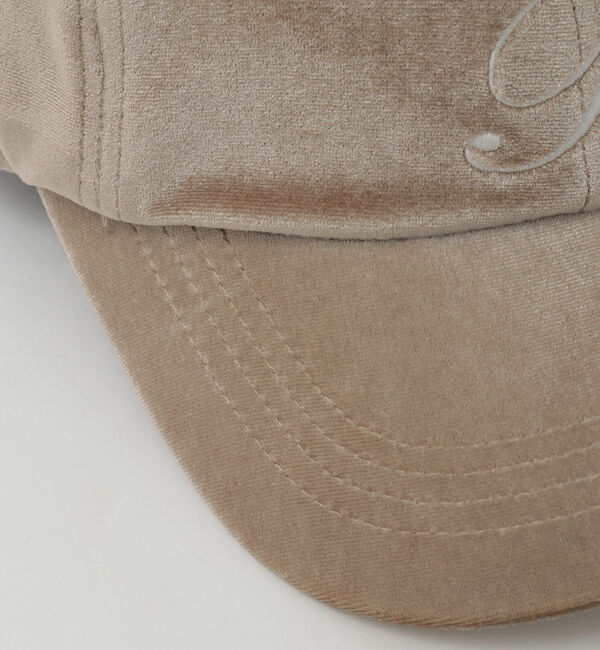 TIARA「【Bilitis dix-sept ans/ビリティス・ディセッタン】Bilitis Velour Cap」|キャップ・キャスケット|