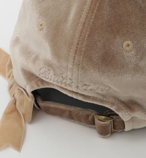 TIARA「【Bilitis dix-sept ans/ビリティス・ディセッタン】Bilitis Velour Cap」|キャップ・キャスケット|