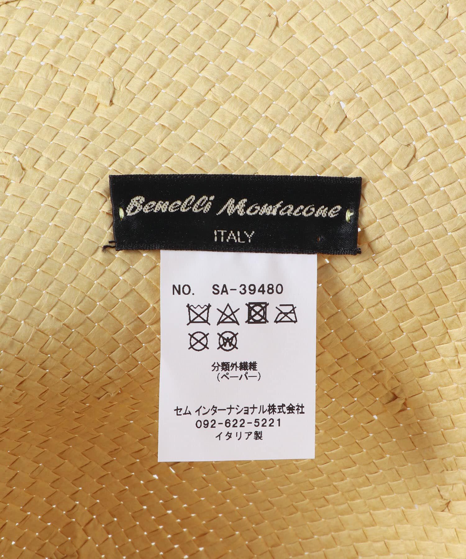 Sonny Label 「Benelli Montacone　ウオッシュドペーパーハット」|ハット|