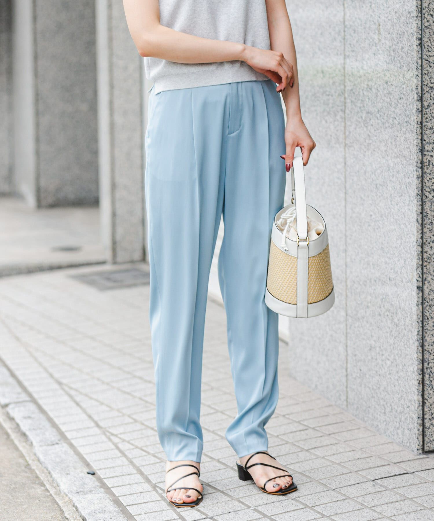 URBAN RESEARCH ROSSO「F by ROSSO　サテンテーパードカラーパンツ」|その他|