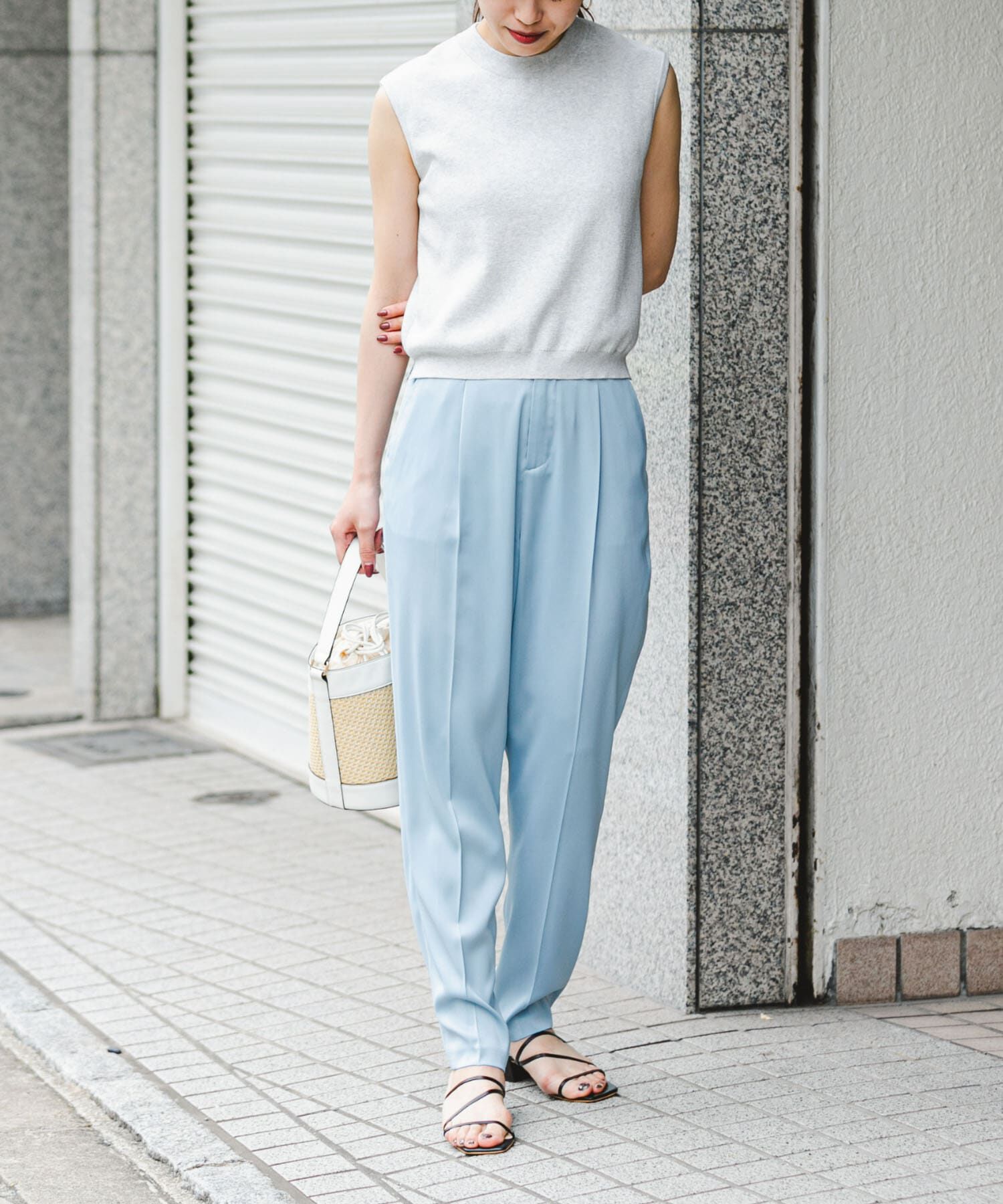 URBAN RESEARCH ROSSO「F by ROSSO　サテンテーパードカラーパンツ」|その他|