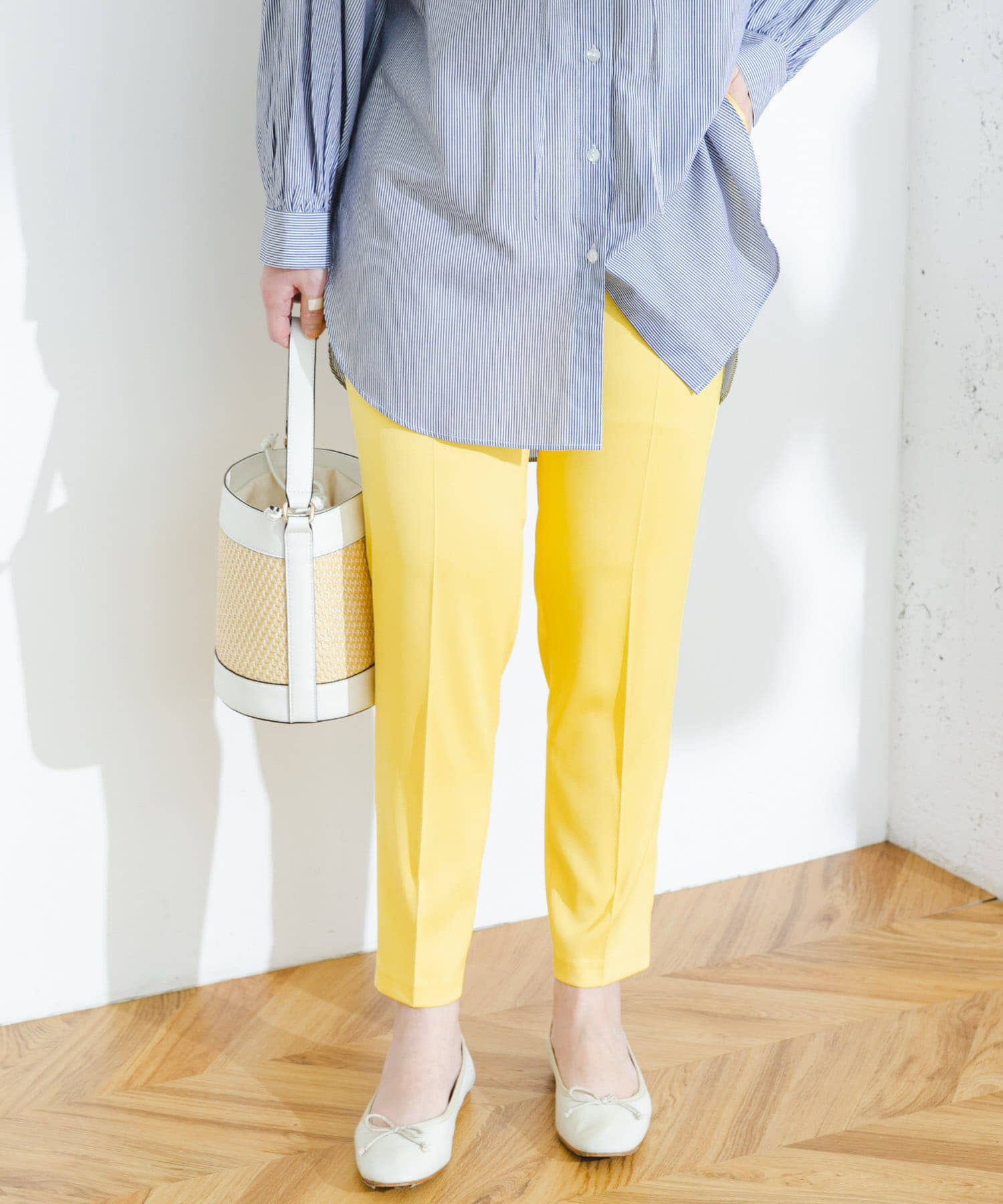 URBAN RESEARCH ROSSO「F by ROSSO　サテンテーパードカラーパンツ」|その他|