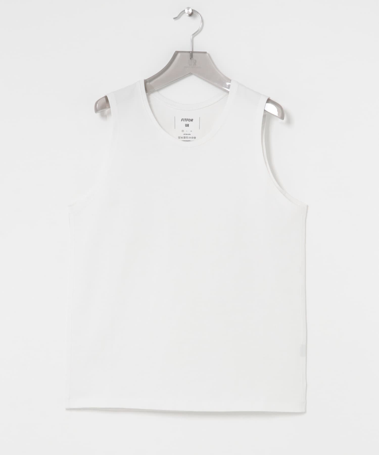 URBAN RESEARCH「『別注』FITFOR&times;URBAN RESEARC　WIDE SLEEVE LESS T-SHIRTS」|タンクトップ|