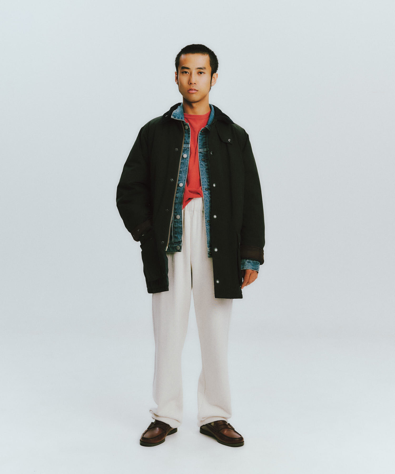 URBAN RESEARCH「『別注』Barbour / URBAN RESEARCH　PADDED OS BEAUFORT」|ノーカラーコート|