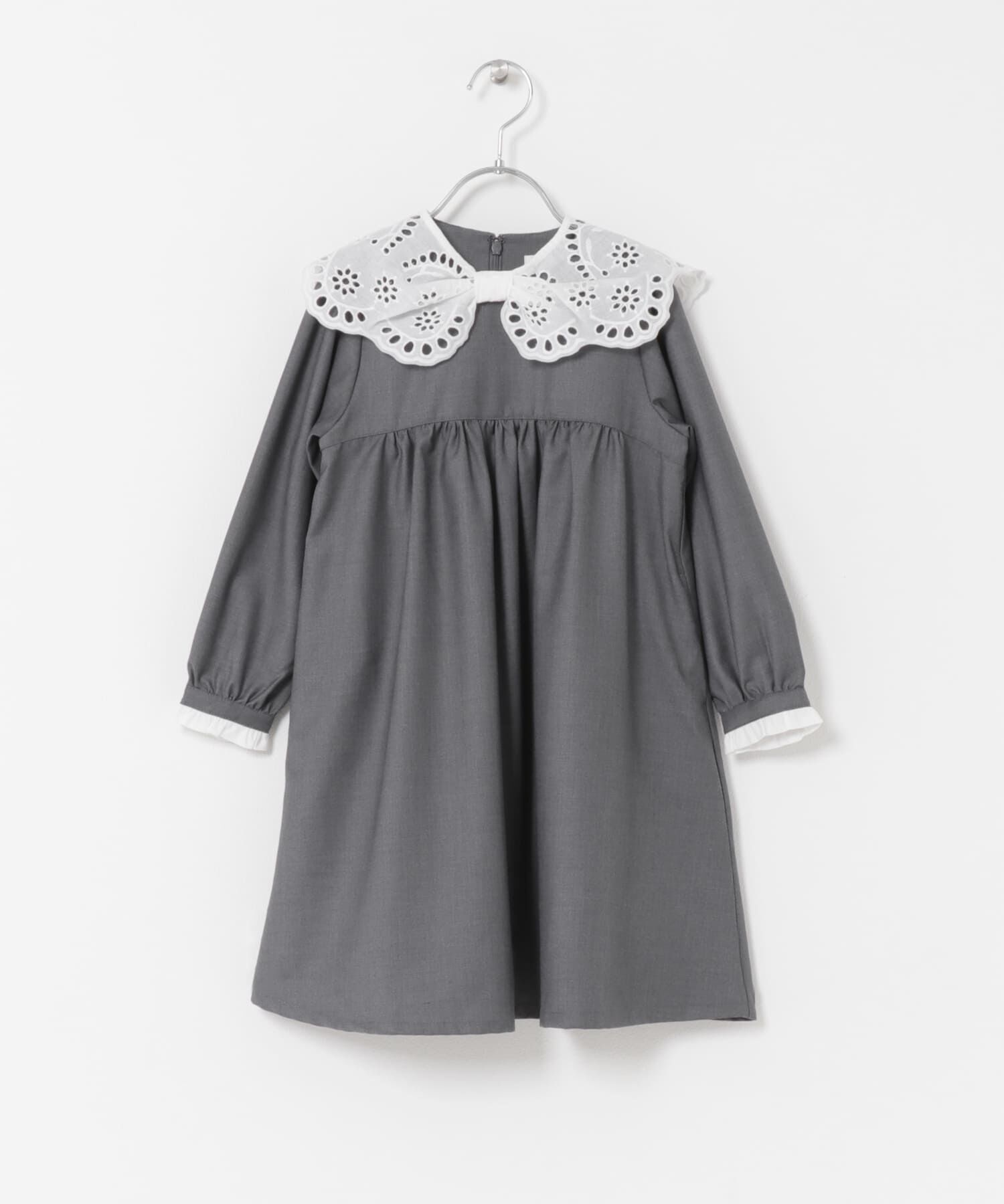 URBAN RESEARCH DOORS「スカラーレース襟ワンピース(KIDS)」|ワンピース|