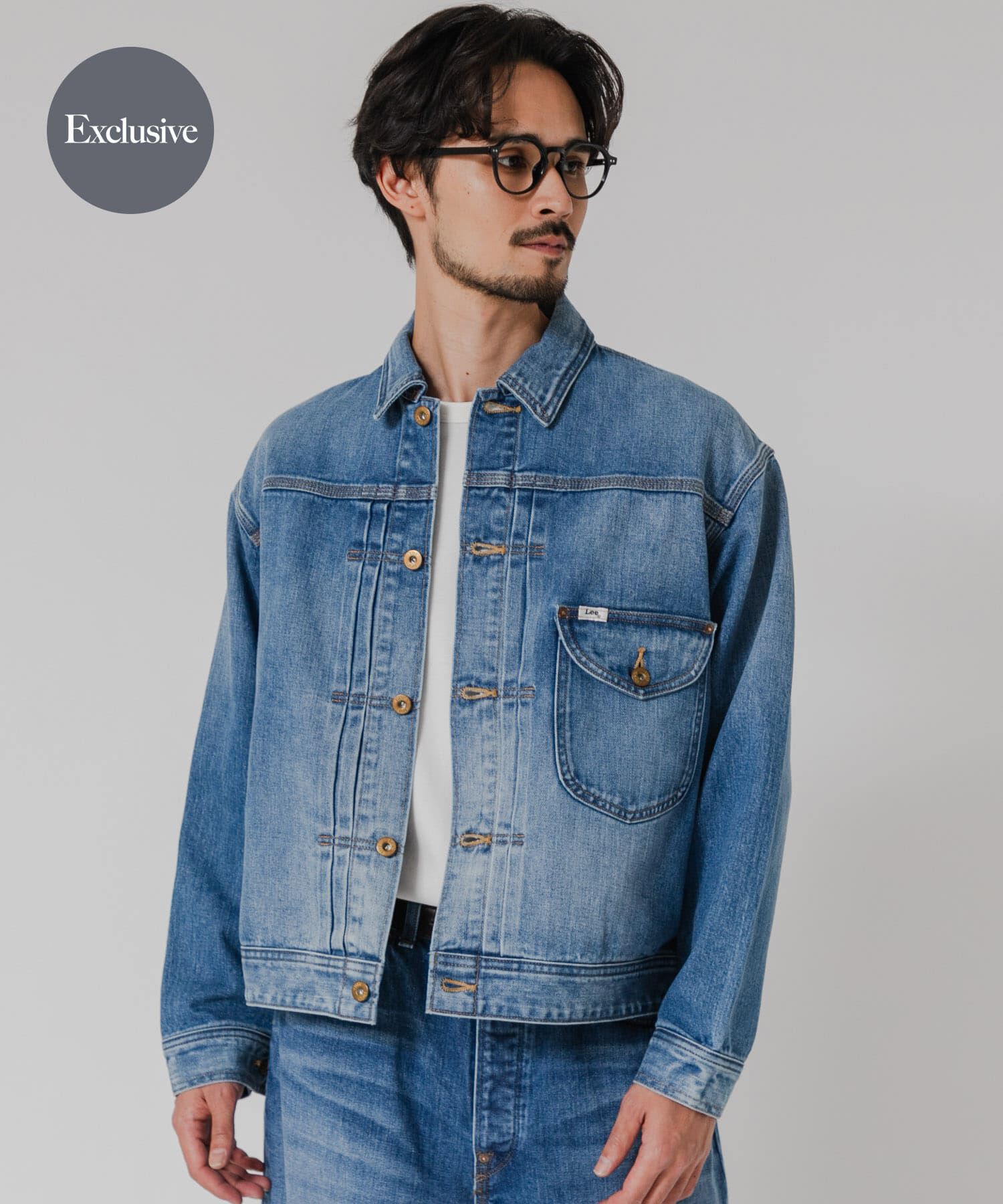 URBAN RESEARCH「『別注』Lee101&times;URBAN RESEARCH　COWBOY JACKET」|デニムジャケット|ライトインディゴブル