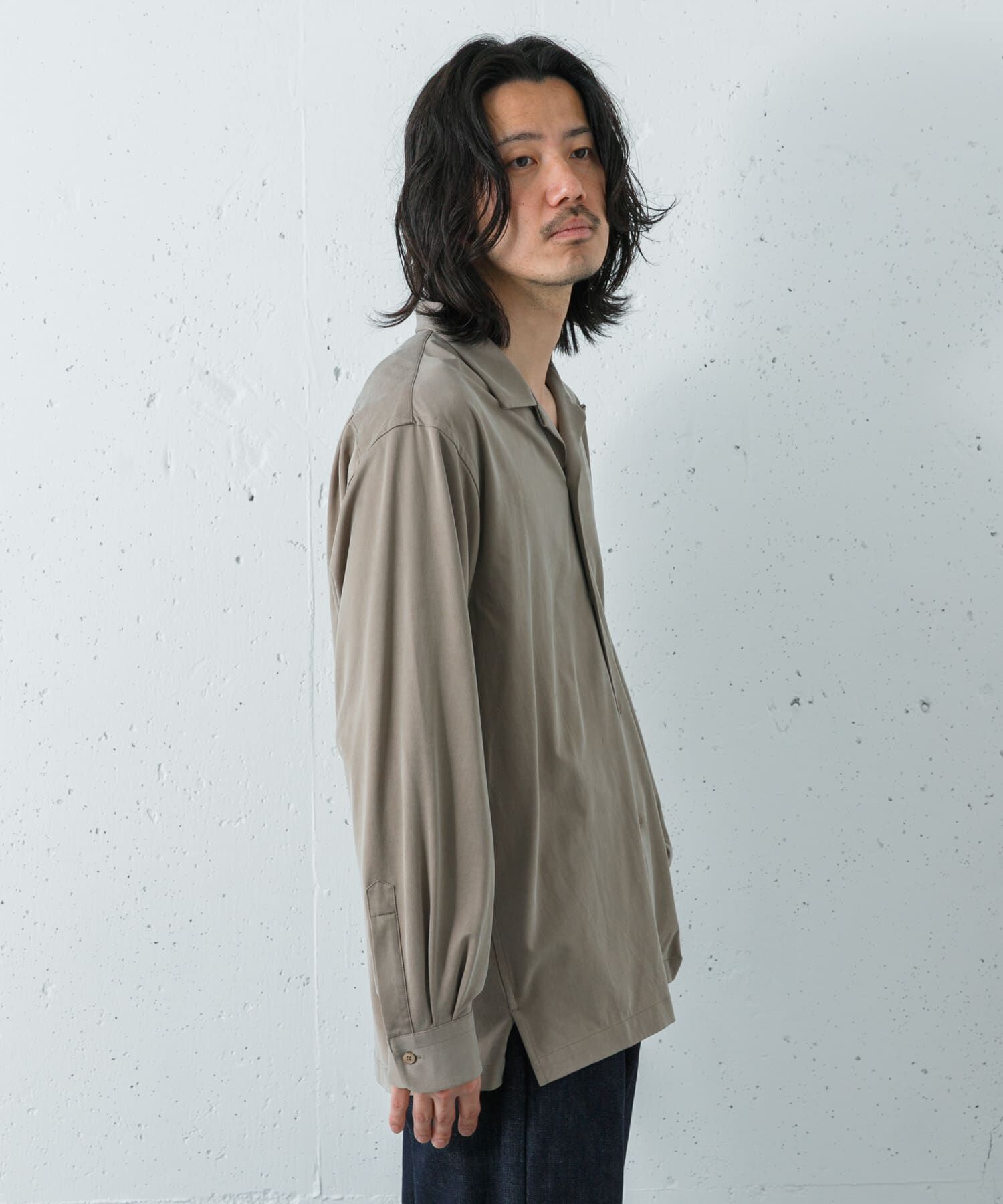 URBAN RESEARCH「『洗濯可』WASHABLE CUPRO O/C SHIRTS」|シャツ・ブラウス|