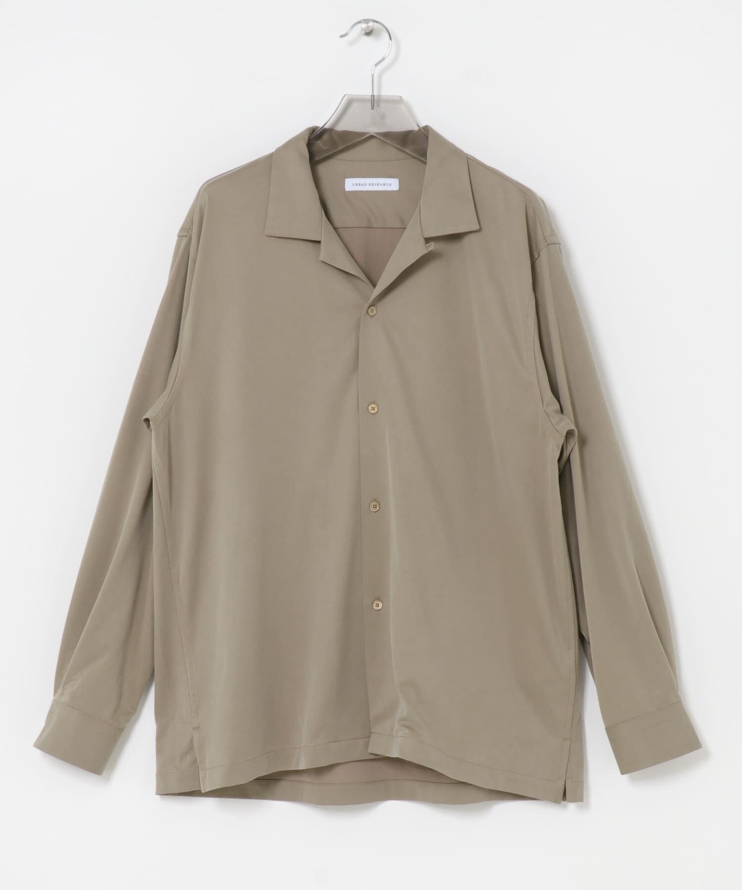 URBAN RESEARCH「『洗濯可』WASHABLE CUPRO O/C SHIRTS」|シャツ・ブラウス|
