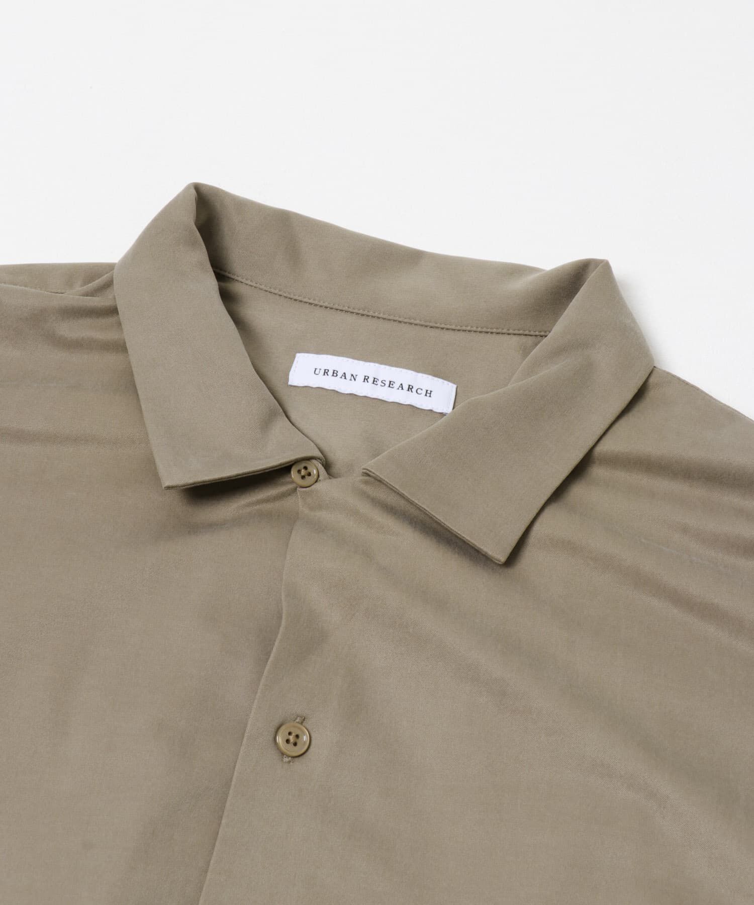 URBAN RESEARCH「『洗濯可』WASHABLE CUPRO O/C SHIRTS」|シャツ・ブラウス|