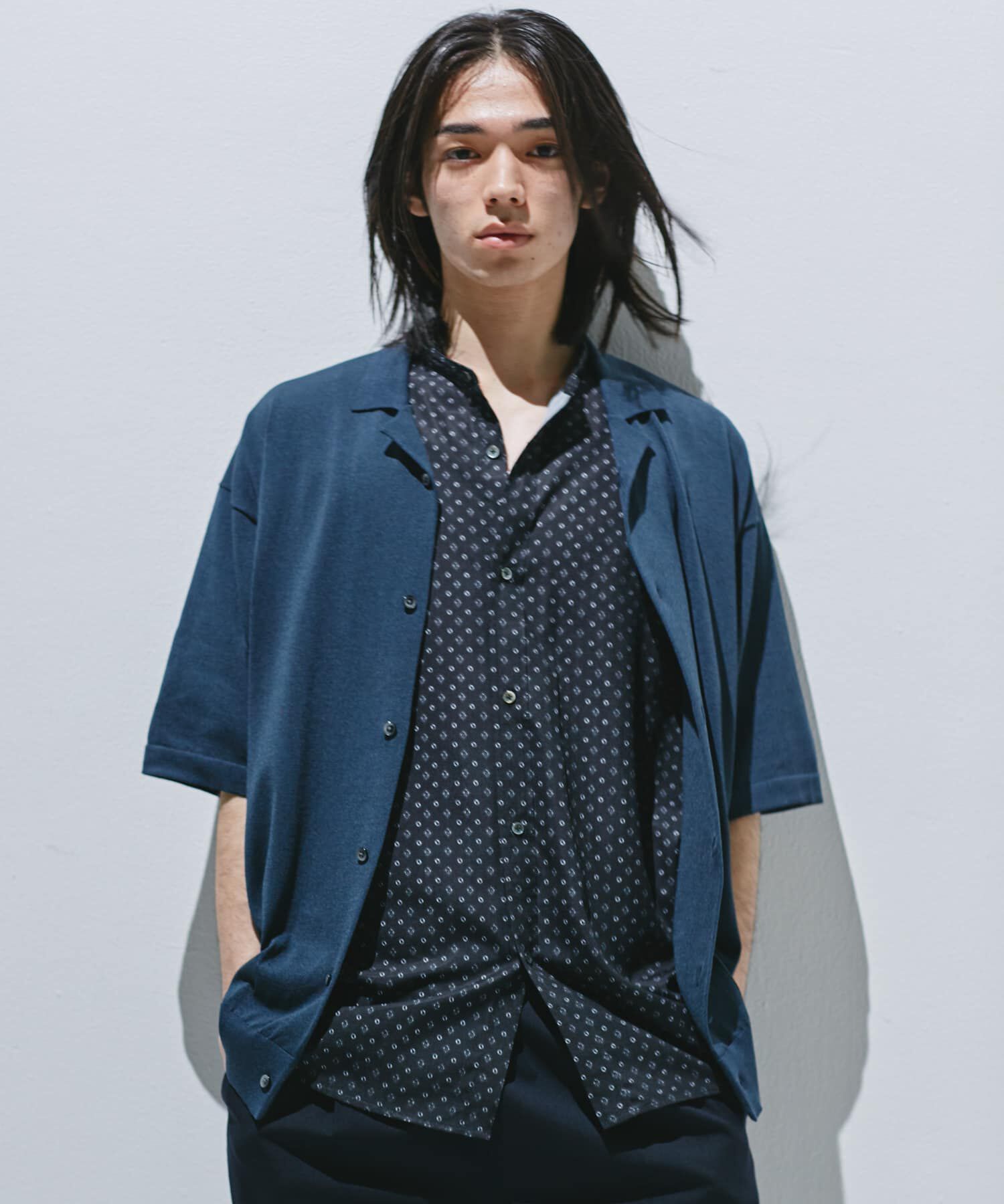 URBAN RESEARCH DOORS「『仁村紗和さん着用』『UR TECH』 サマシェア ニットカーディガン」|カーディガン|