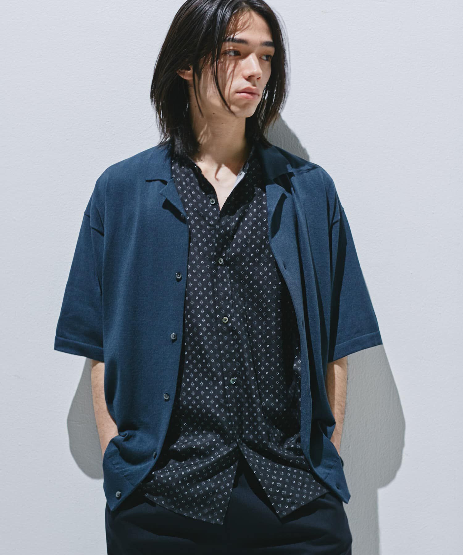 URBAN RESEARCH DOORS「『仁村紗和さん着用』『UR TECH』 サマシェア ニットカーディガン」|カーディガン|