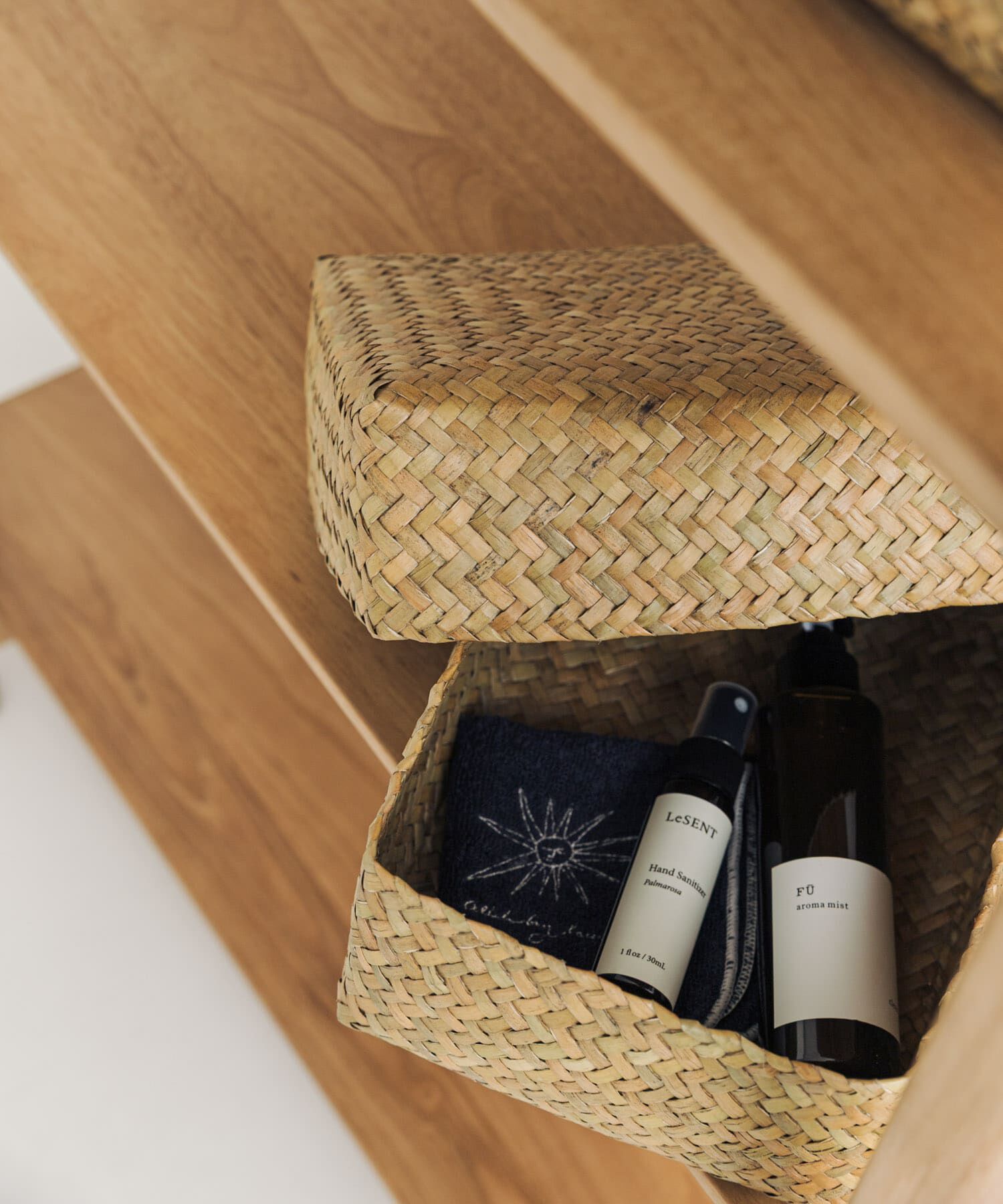 URBAN RESEARCH DOORS「サイアム　カチュー水草ふた付き四角BOX M」|その他|