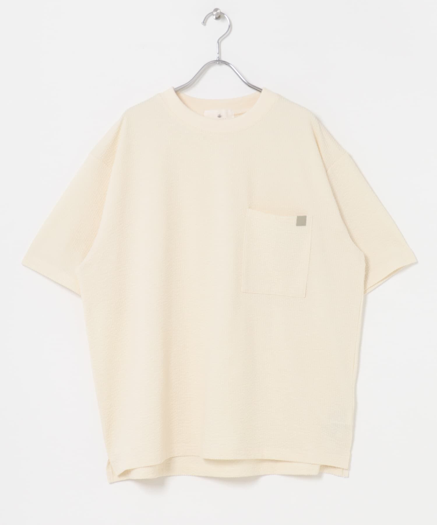 Sonny Label 「カットシアサッカーショートスリーブTシャツ」|Tシャツ・カットソー|