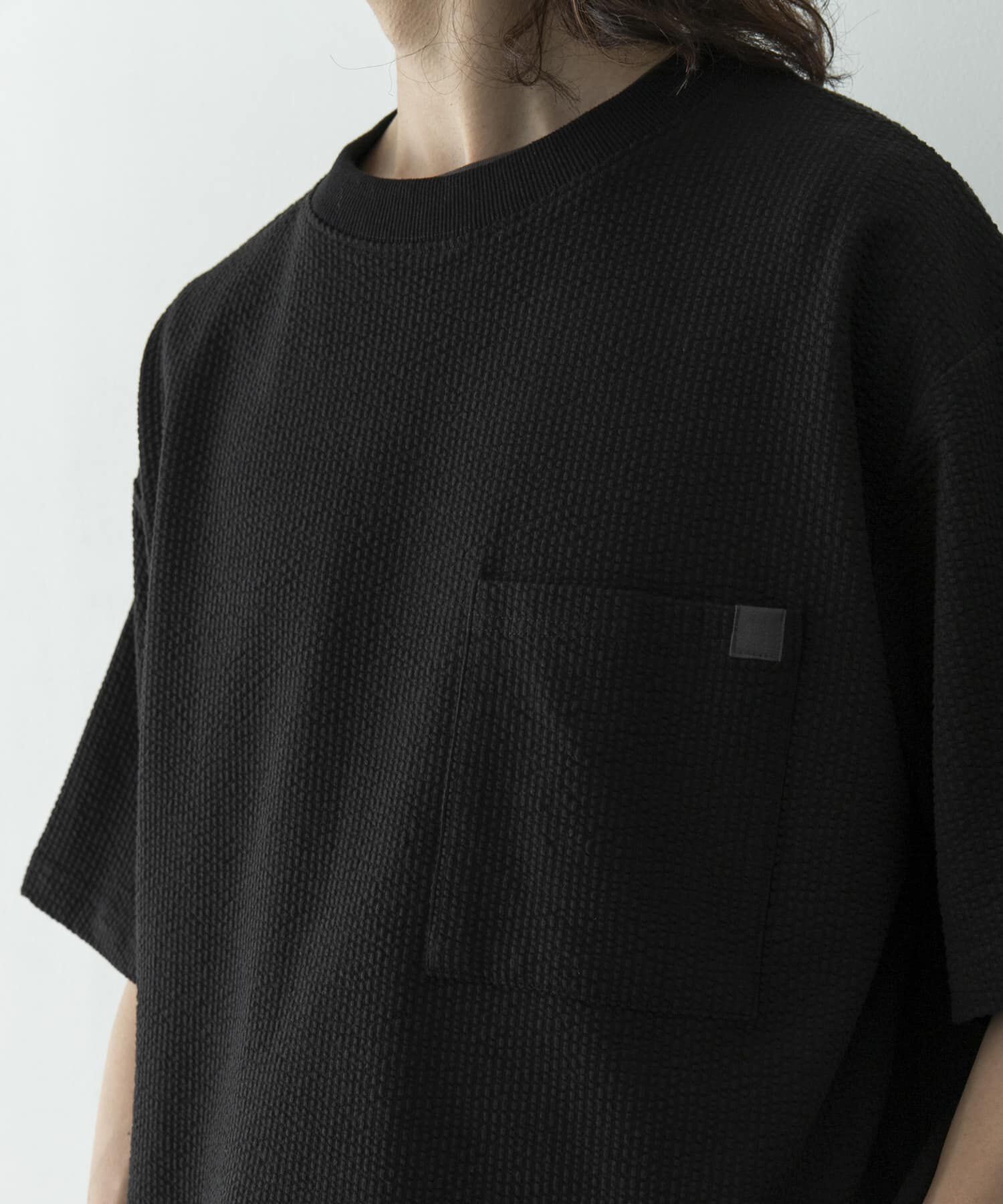 Sonny Label 「カットシアサッカーショートスリーブTシャツ」|Tシャツ・カットソー|