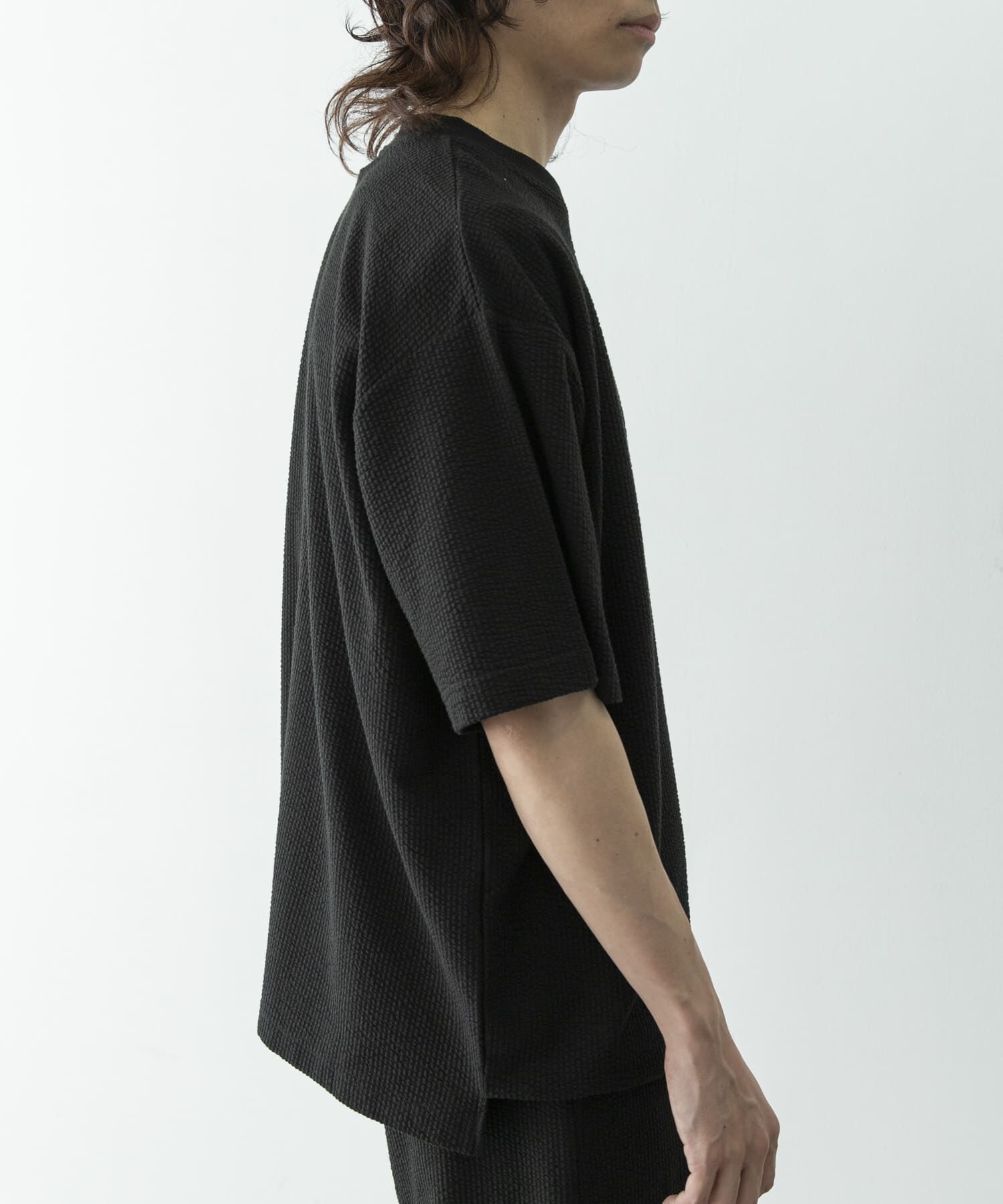 Sonny Label 「カットシアサッカーショートスリーブTシャツ」|Tシャツ・カットソー|