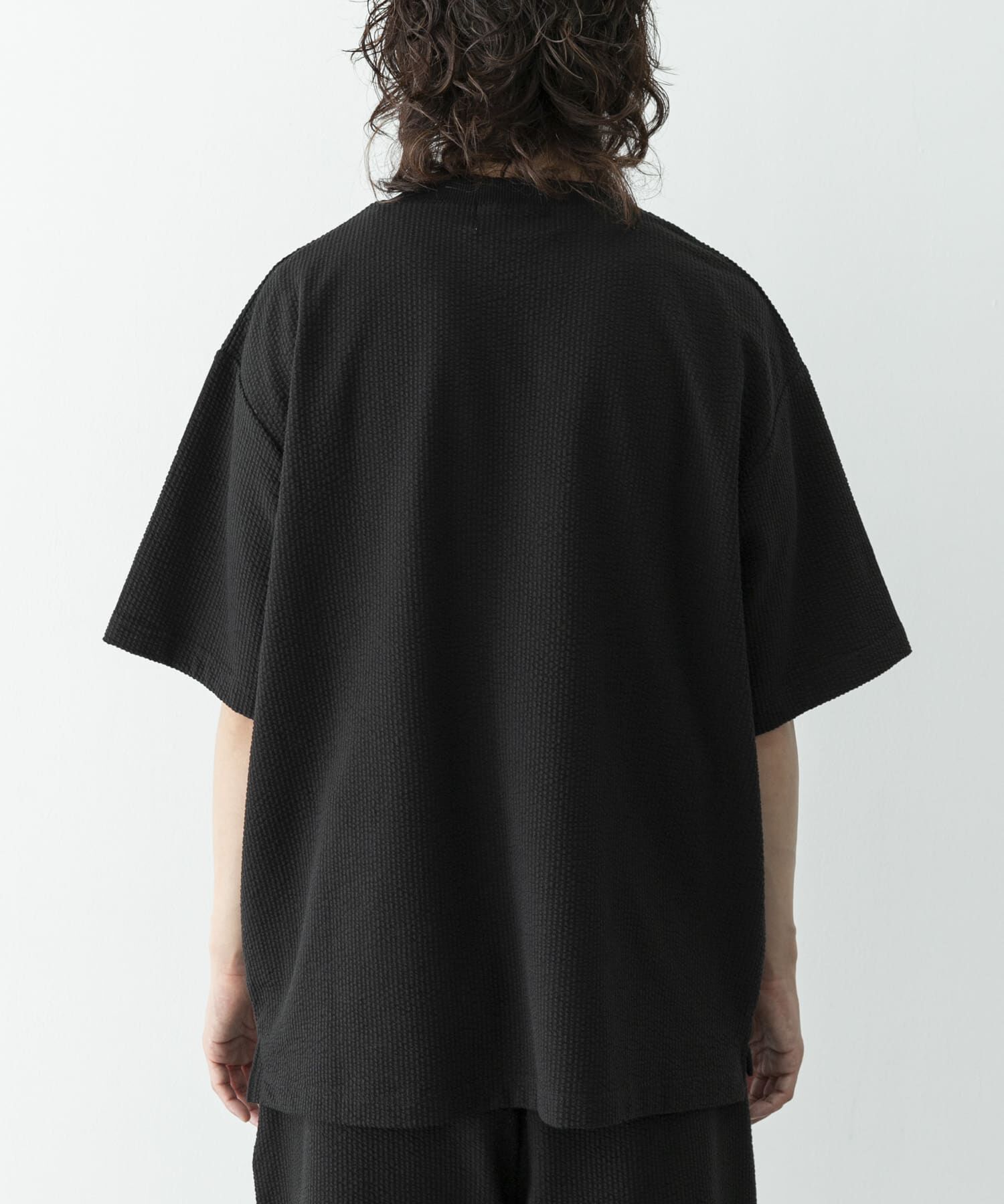 Sonny Label 「カットシアサッカーショートスリーブTシャツ」|Tシャツ・カットソー|