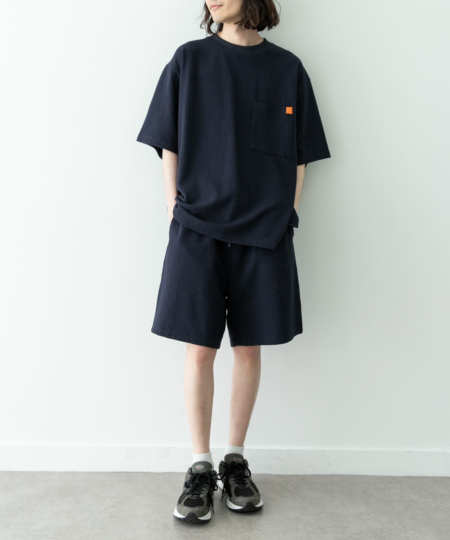 Sonny Label 「カットシアサッカーショートスリーブTシャツ」|Tシャツ・カットソー|