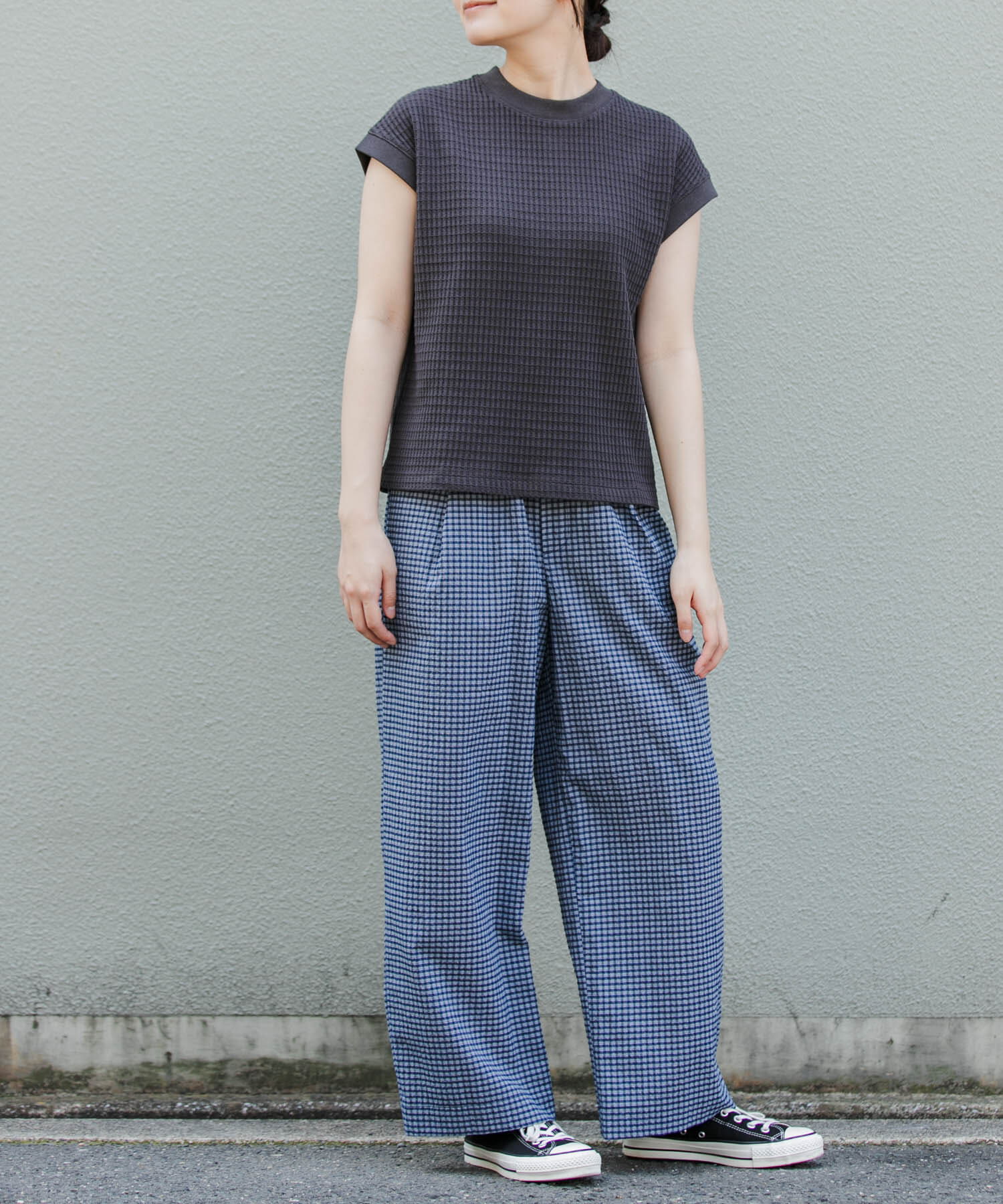 URBAN RESEARCH DOORS「FORK&SPOON　ワッフルバックボタンプルオーバー」|Tシャツ・カットソー|