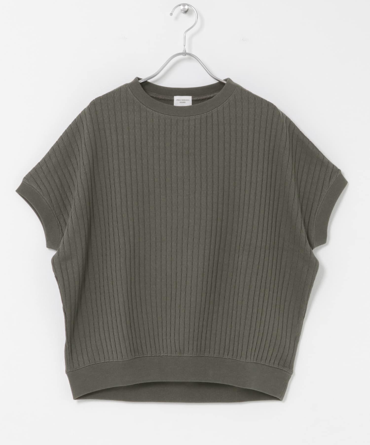 URBAN RESEARCH DOORS「ハニカムタックフレンチプルオーバー」|Tシャツ・カットソー|