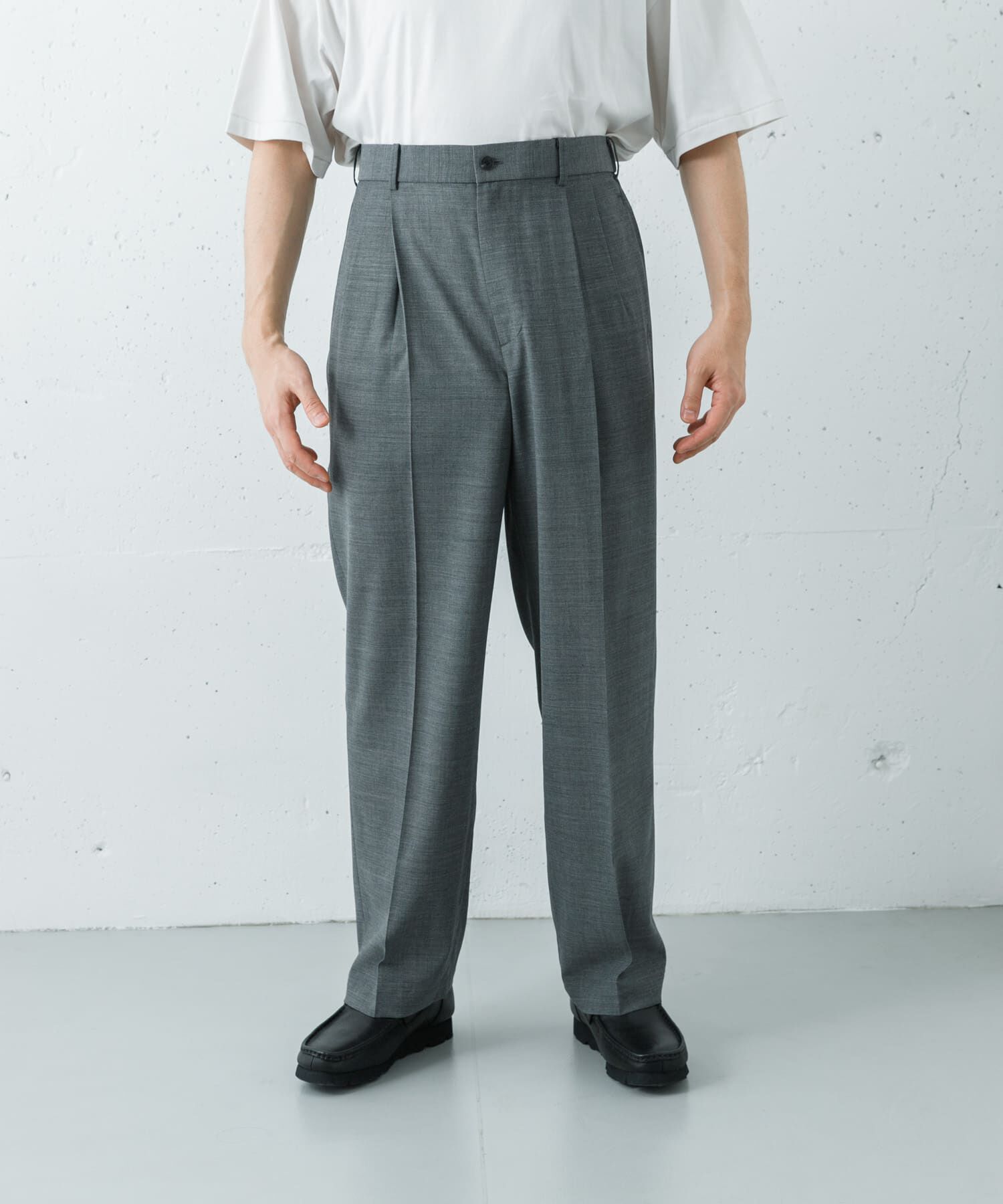 URBAN RESEARCH「ATON　WOOL GAUZE EASY PANTS」|その他|