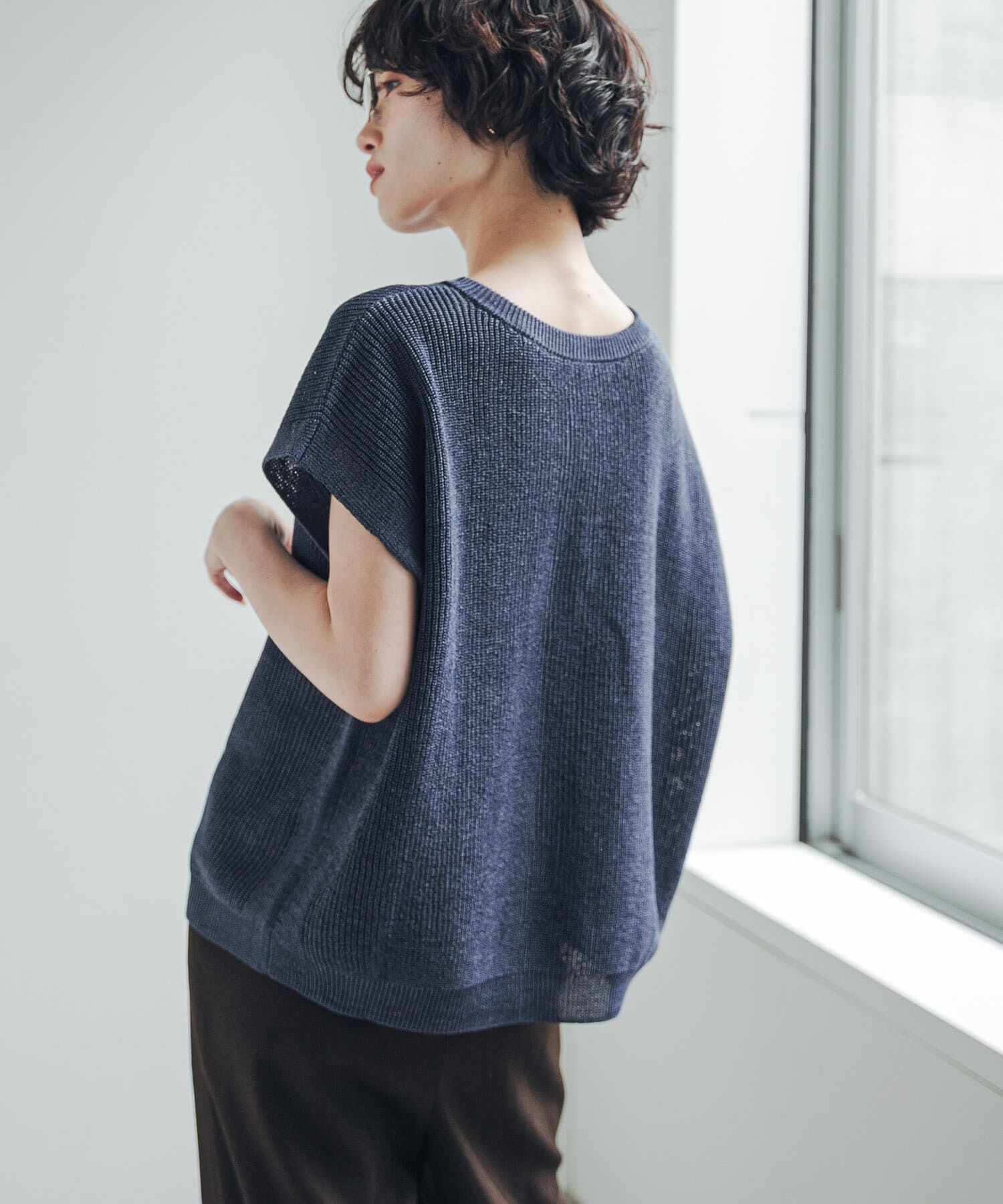 URBAN RESEARCH DOORS「『洗濯可/UVカット』『UR TECH』Aircare2WAYニットベスト」|ベスト・ジレ|