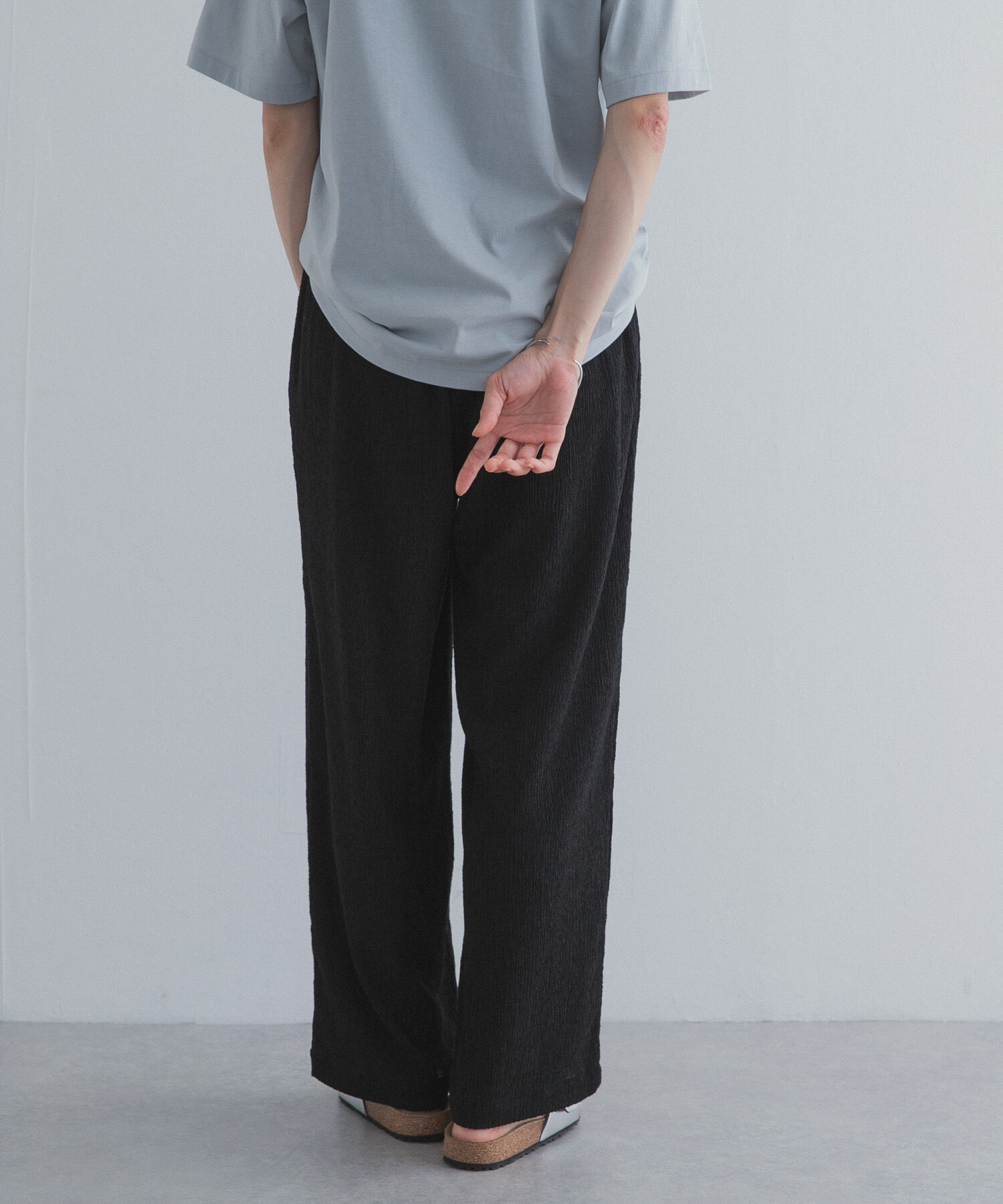 URBAN RESEARCH DOORS「楊柳ストレートイージーパンツ」|その他|