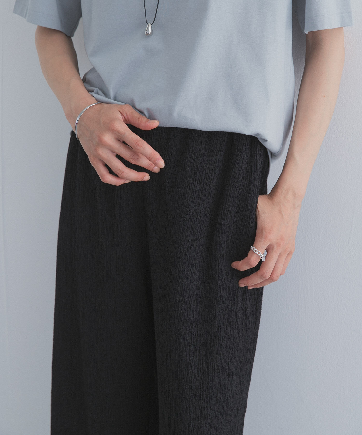 URBAN RESEARCH DOORS「楊柳ストレートイージーパンツ」|その他|