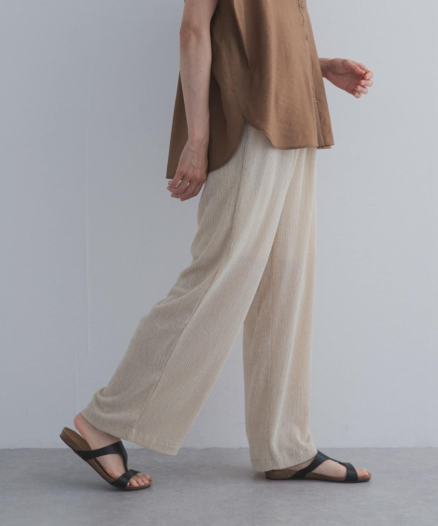 URBAN RESEARCH DOORS「楊柳ストレートイージーパンツ」|その他|