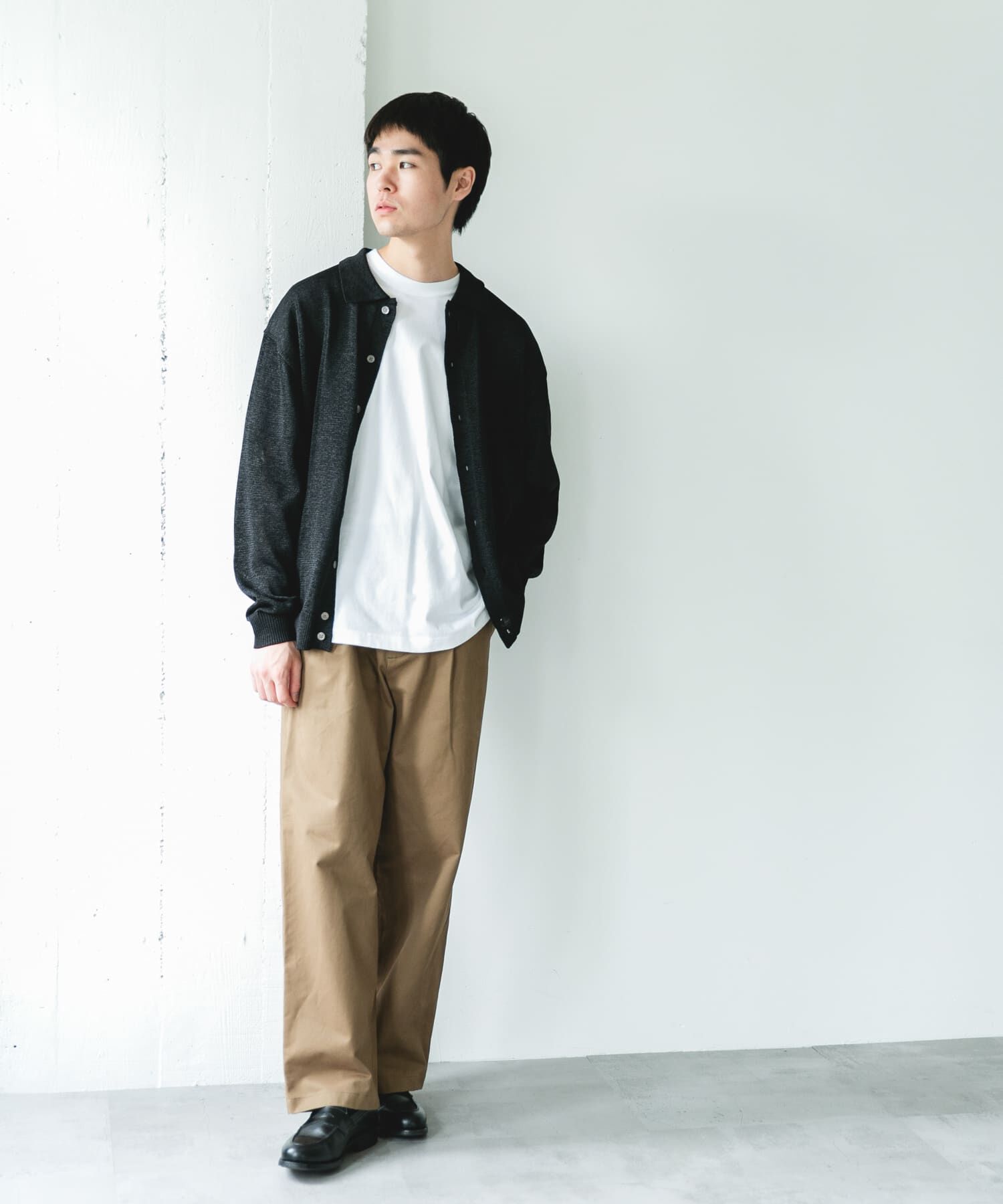 URBAN RESEARCH DOORS「『洗濯可/UVカット』『URTECH』Aircare ロングスリーブシャツカーディガン」|カーディガン|