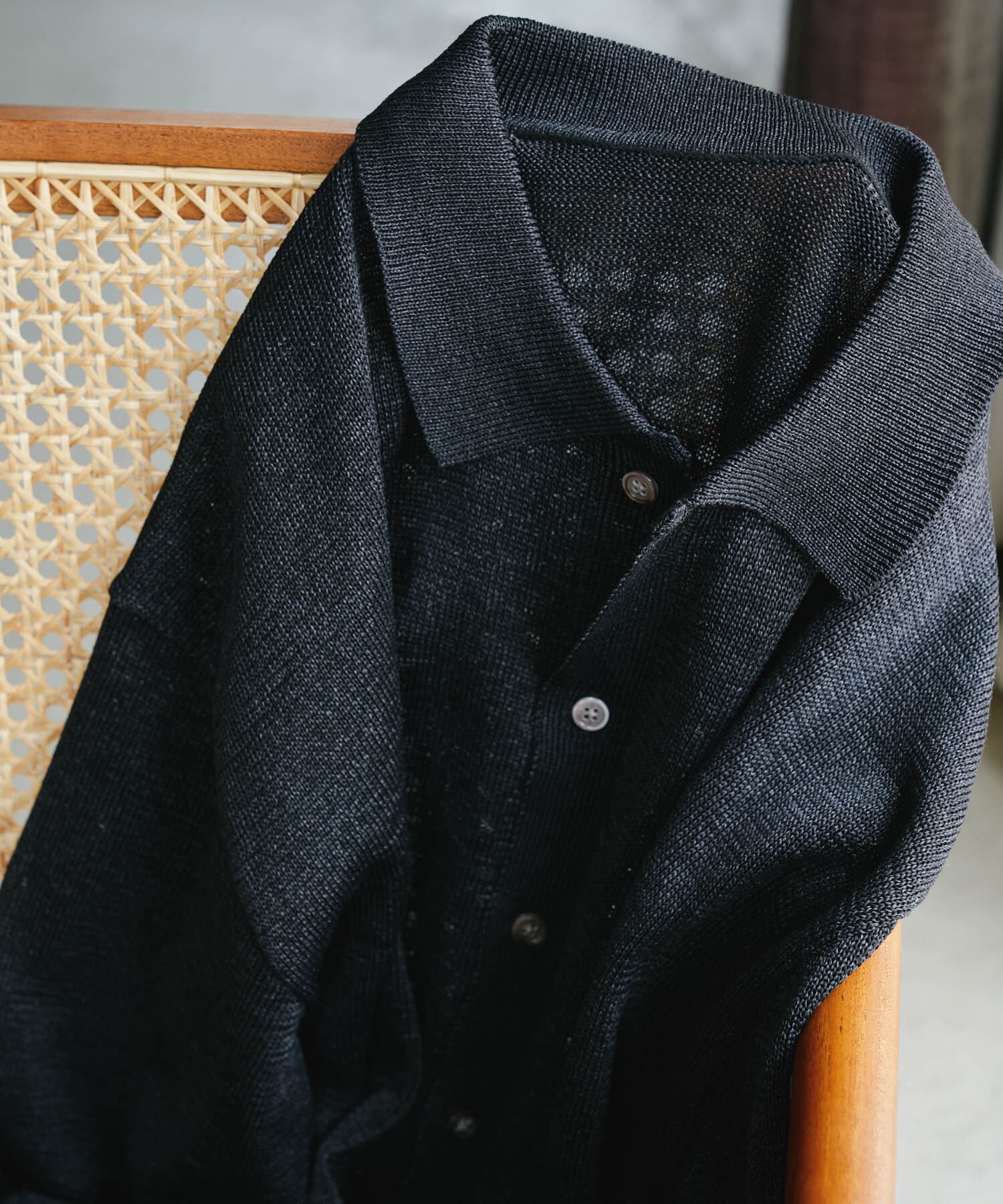 URBAN RESEARCH DOORS「『洗濯可/UVカット』『URTECH』Aircare ロングスリーブシャツカーディガン」|カーディガン|