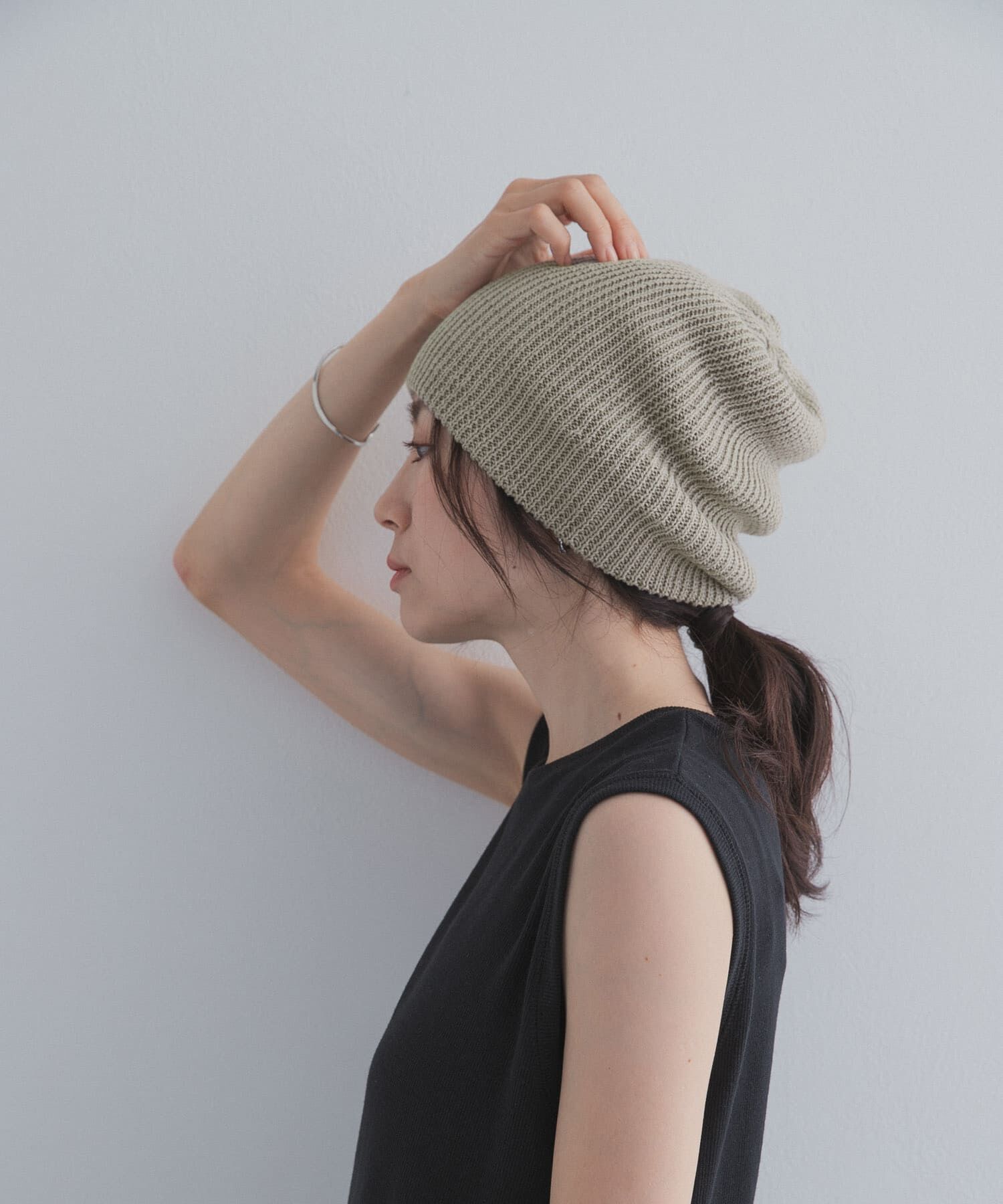 URBAN RESEARCH DOORS「コットンビーニー」|ニット帽|