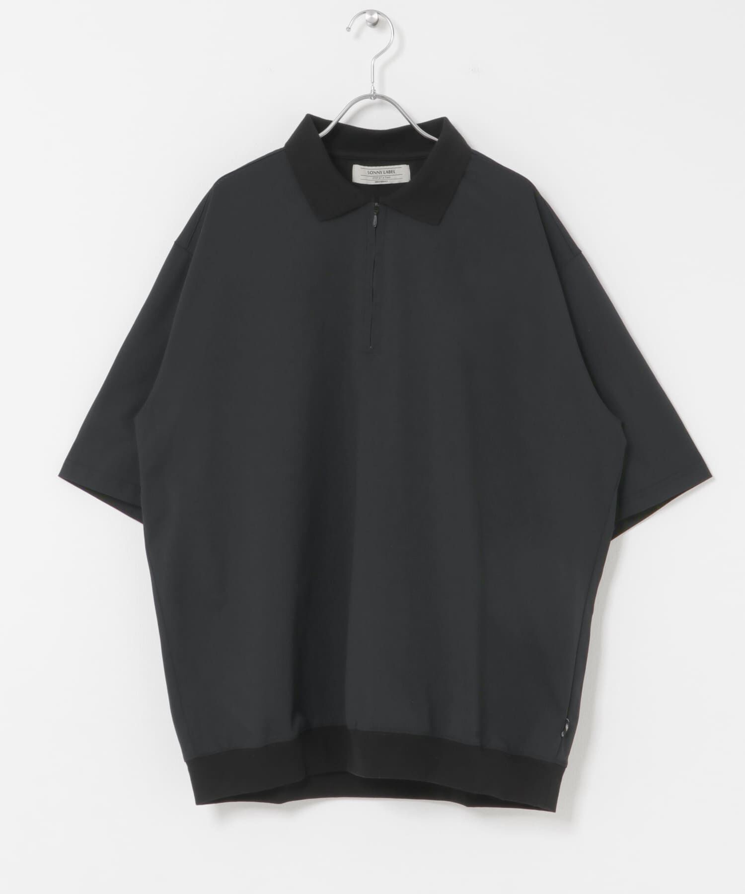 Sonny Label 「ドットメッシュハーフジッププルオーバー」|シャツ・ブラウス|