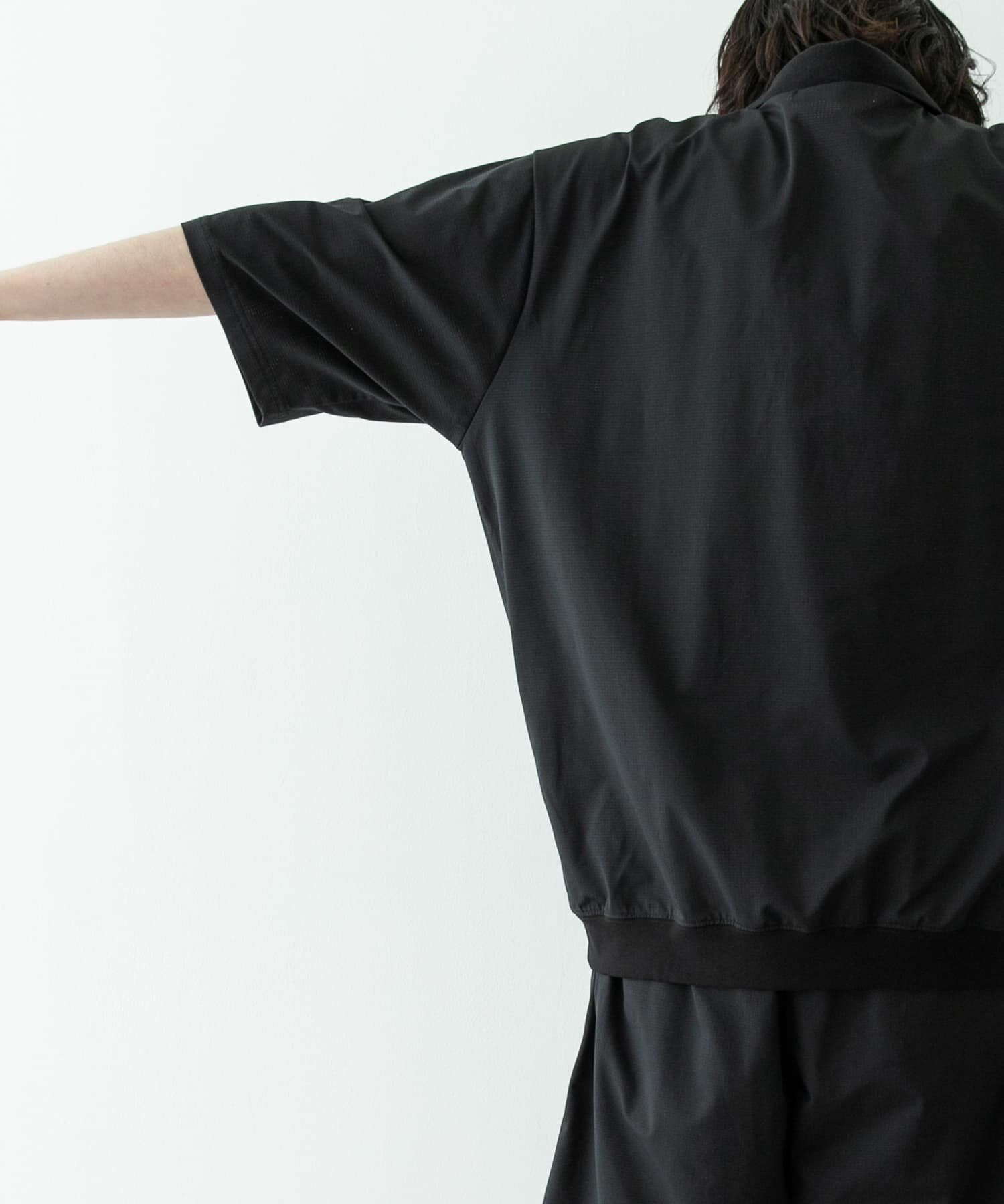 Sonny Label 「ドットメッシュハーフジッププルオーバー」|シャツ・ブラウス|