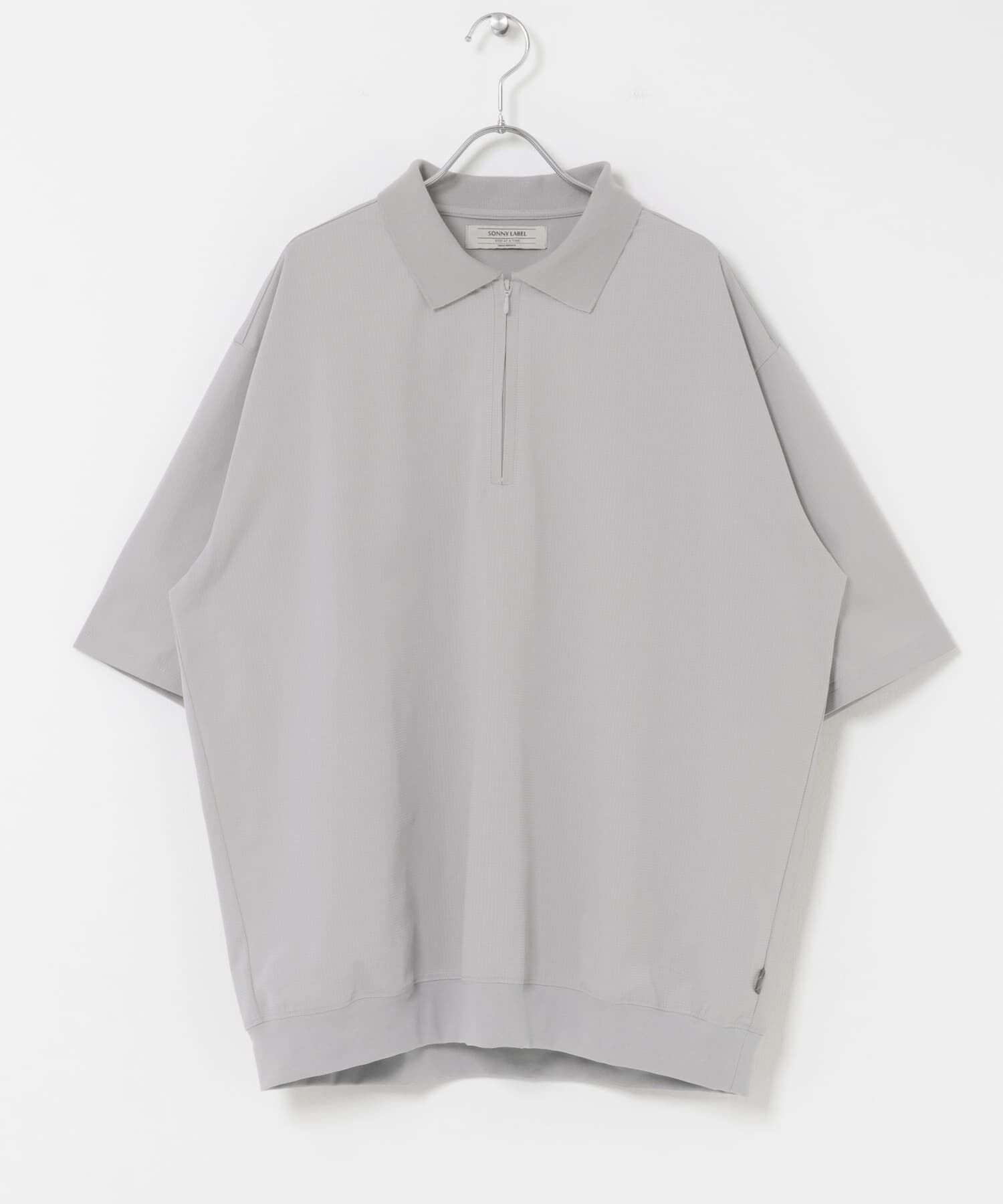 Sonny Label 「ドットメッシュハーフジッププルオーバー」|シャツ・ブラウス|
