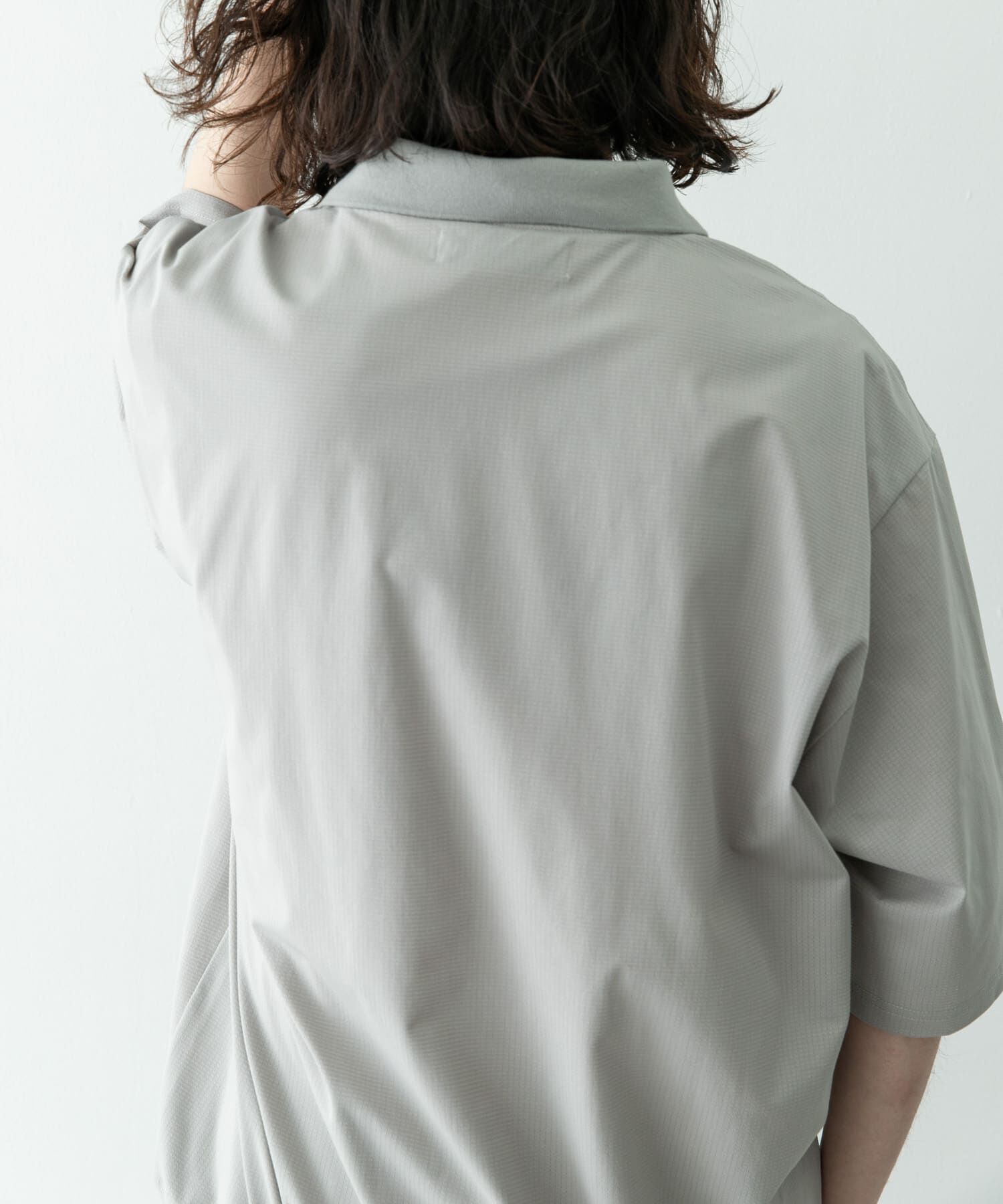Sonny Label 「ドットメッシュハーフジッププルオーバー」|シャツ・ブラウス|