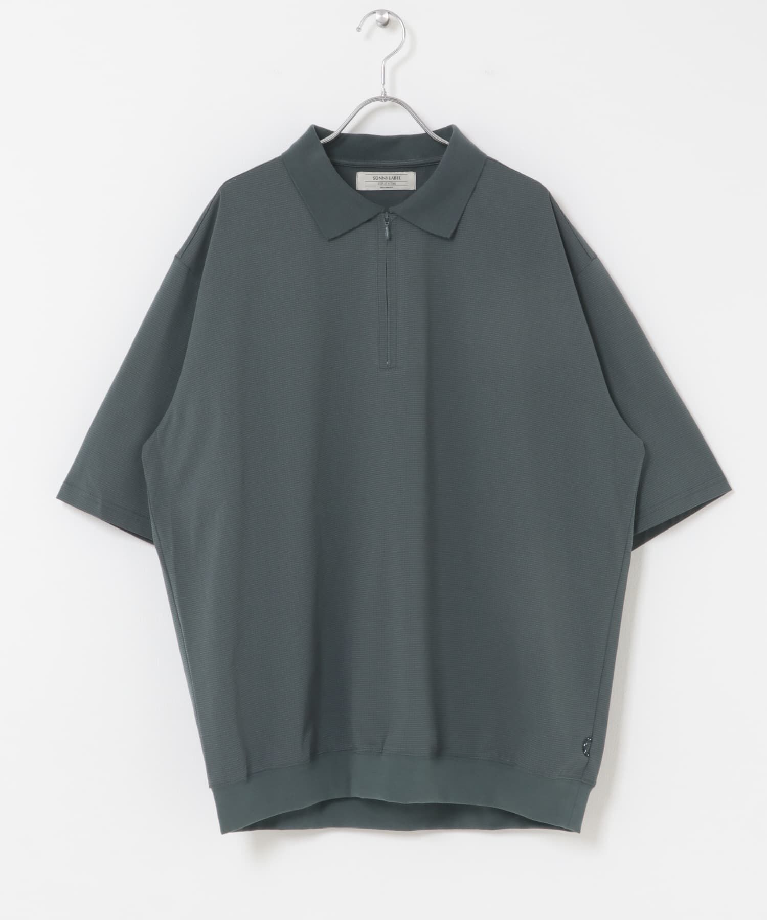 Sonny Label 「ドットメッシュハーフジッププルオーバー」|シャツ・ブラウス|