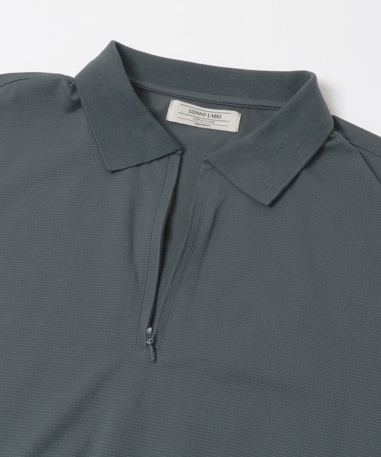 Sonny Label 「ドットメッシュハーフジッププルオーバー」|シャツ・ブラウス|