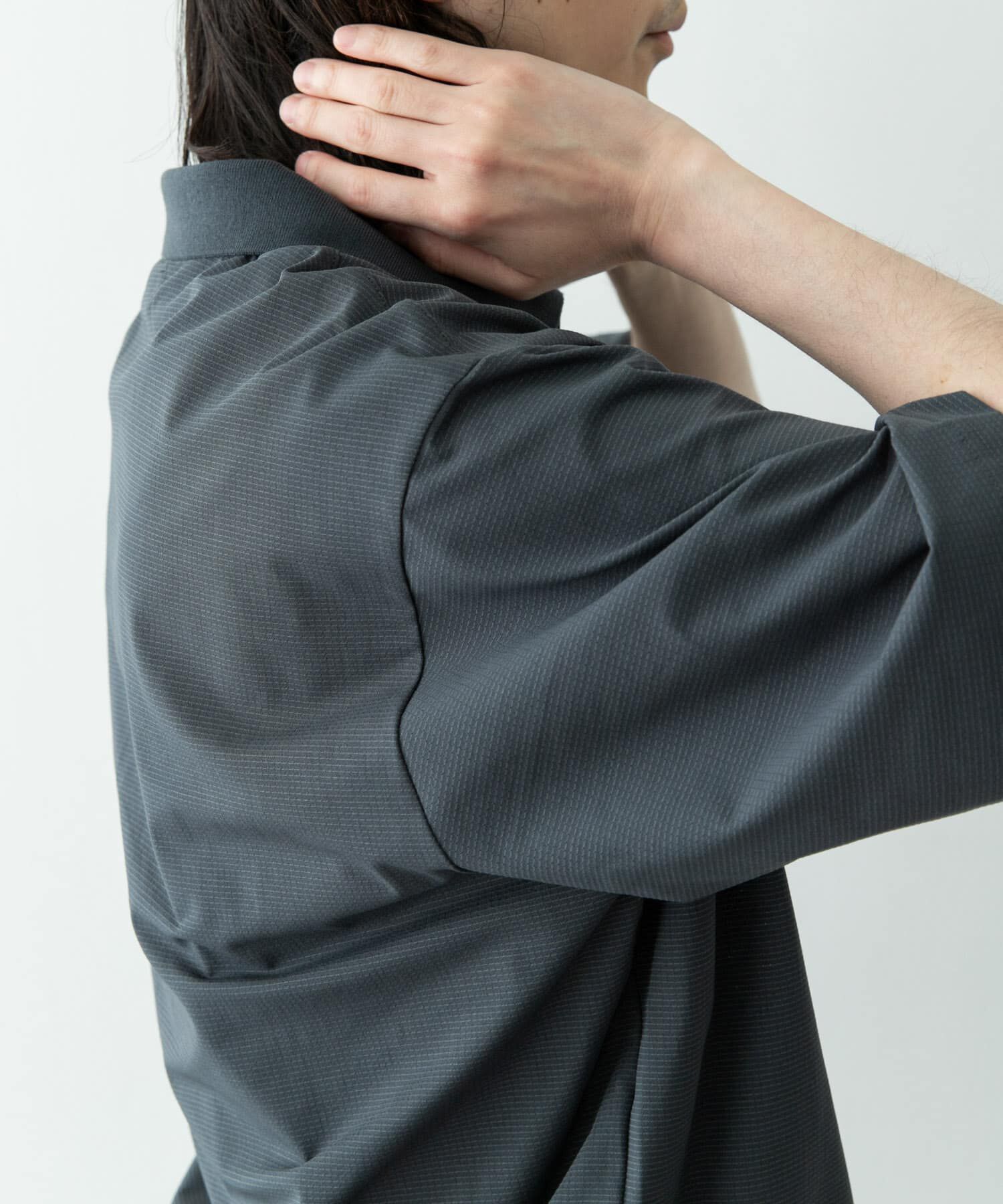Sonny Label 「ドットメッシュハーフジッププルオーバー」|シャツ・ブラウス|