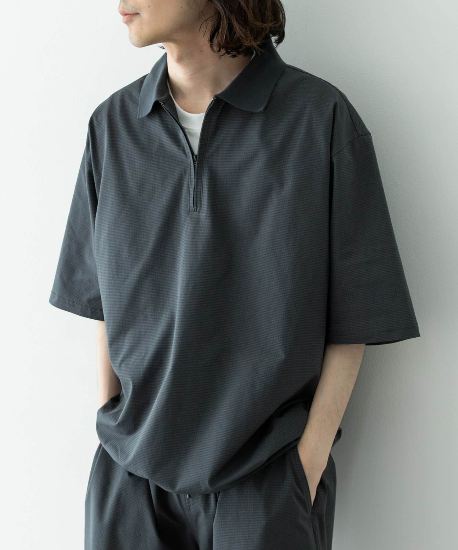 Sonny Label 「ドットメッシュハーフジッププルオーバー」|シャツ・ブラウス|