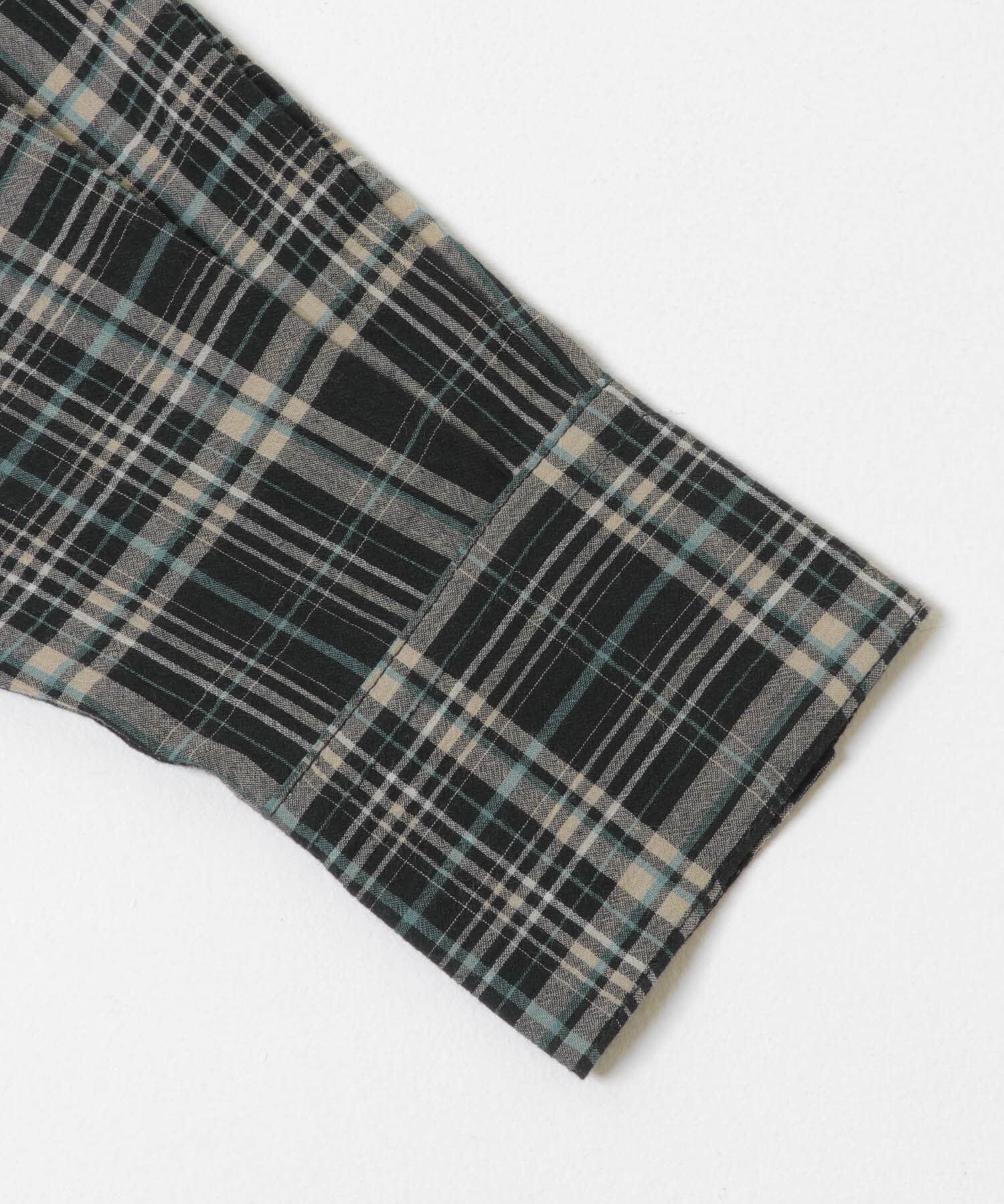 URBAN RESEARCH DOORS「FORK&SPOON　シアーチェックシャツ」|シャツ・ブラウス|