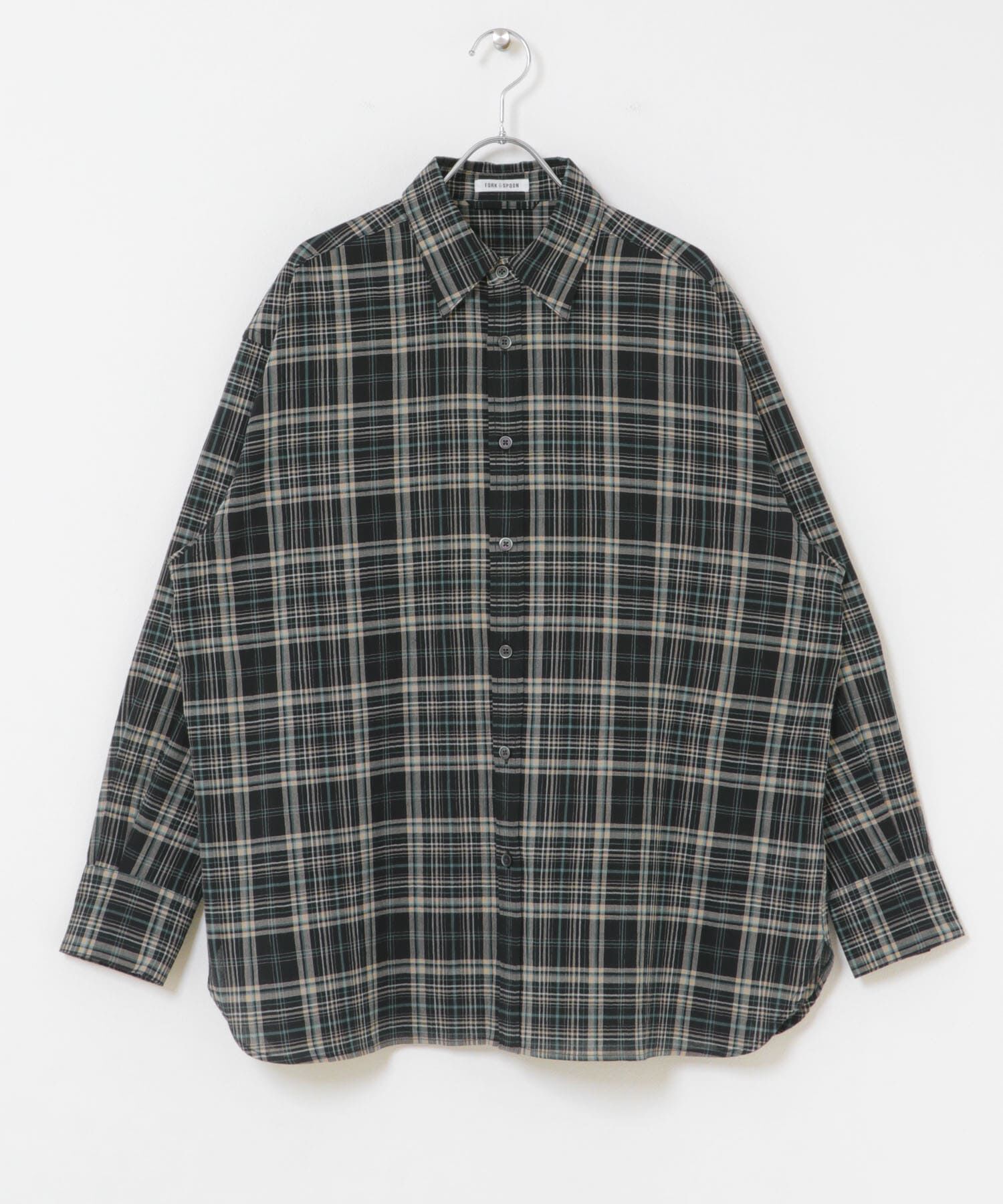URBAN RESEARCH DOORS「FORK&SPOON　シアーチェックシャツ」|シャツ・ブラウス|