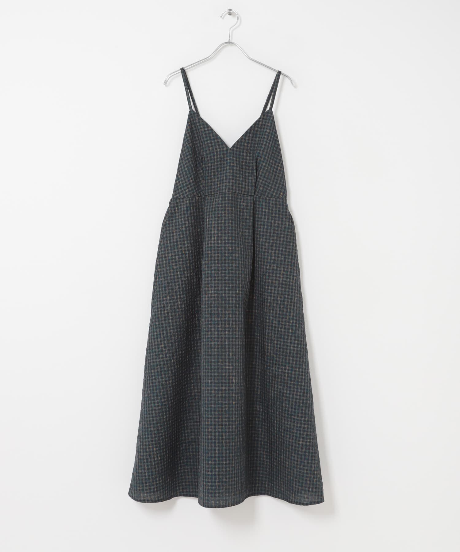 URBAN RESEARCH DOORS「チェックキャミワンピース」|その他|